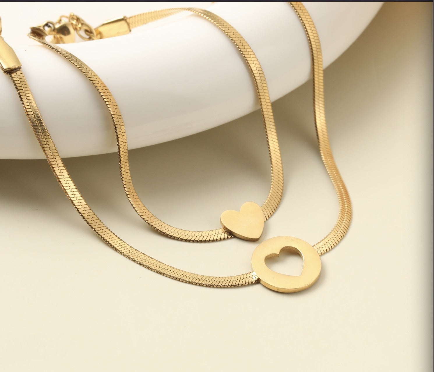 Endless Love - Bracelet - Set - Acier inoxydable