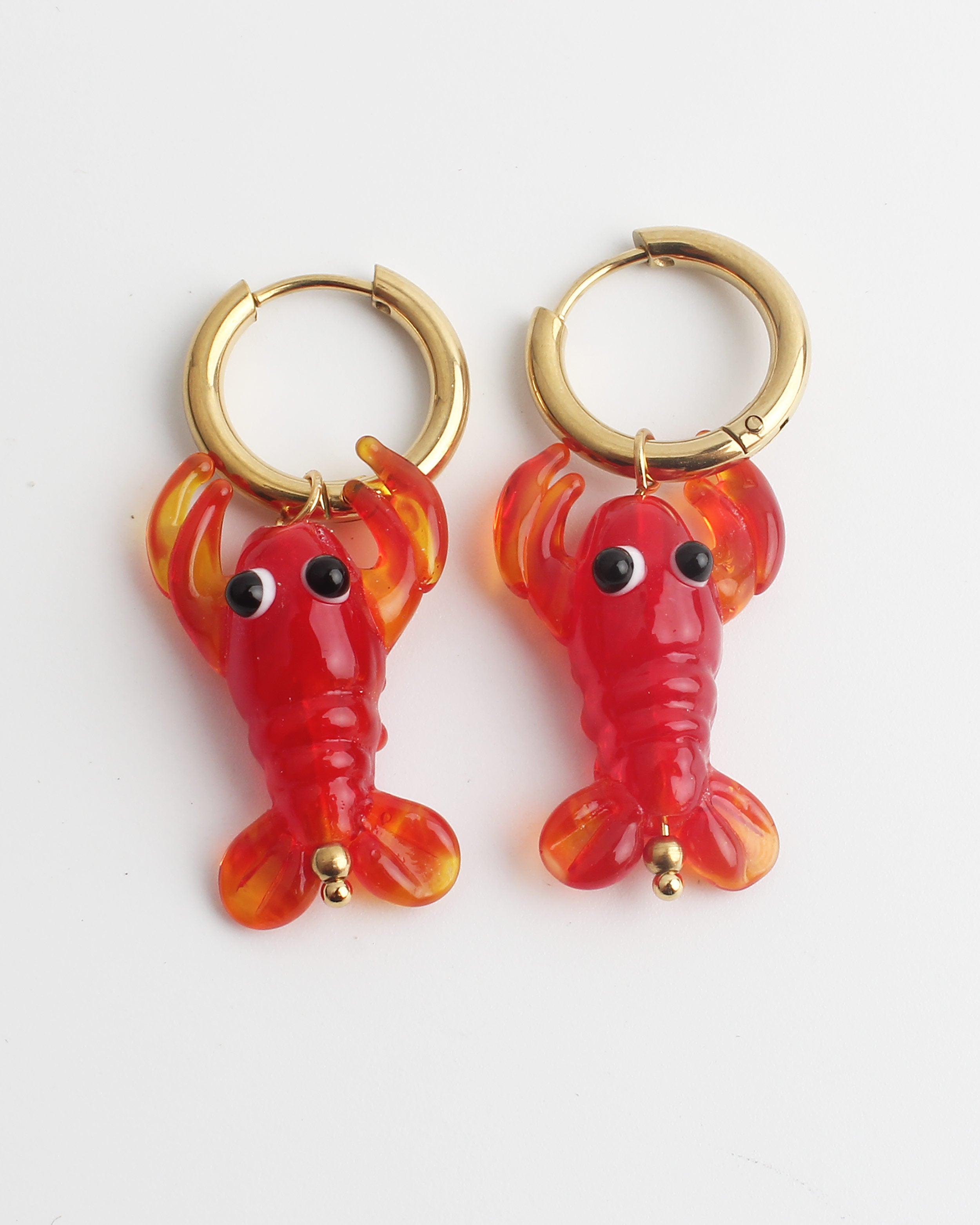 Cancer - Boucles d'oreilles - Acier inoxydable