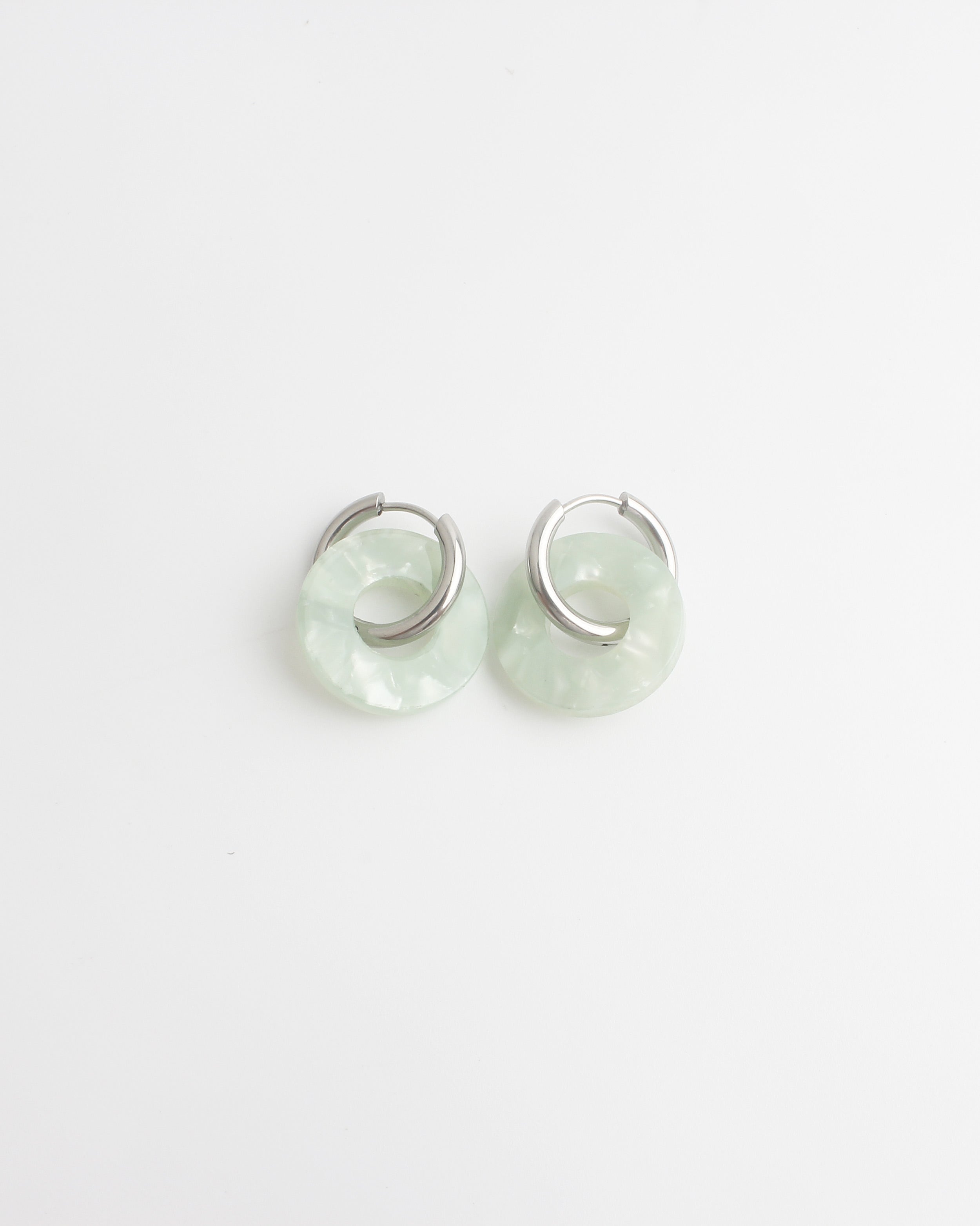 Violette - Boucles d'oreilles - Acier inoxydable