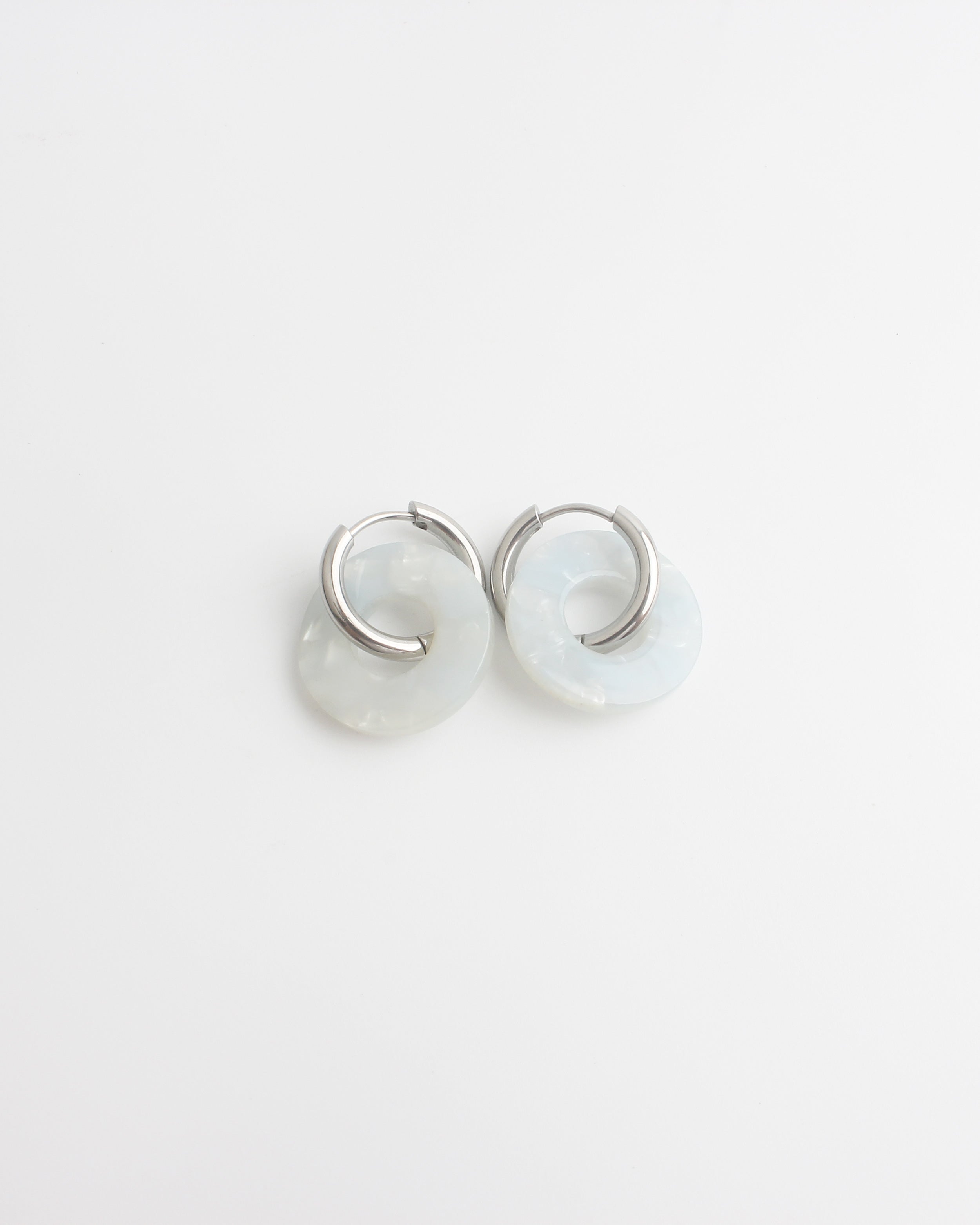 Violette - Boucles d'oreilles - Acier inoxydable