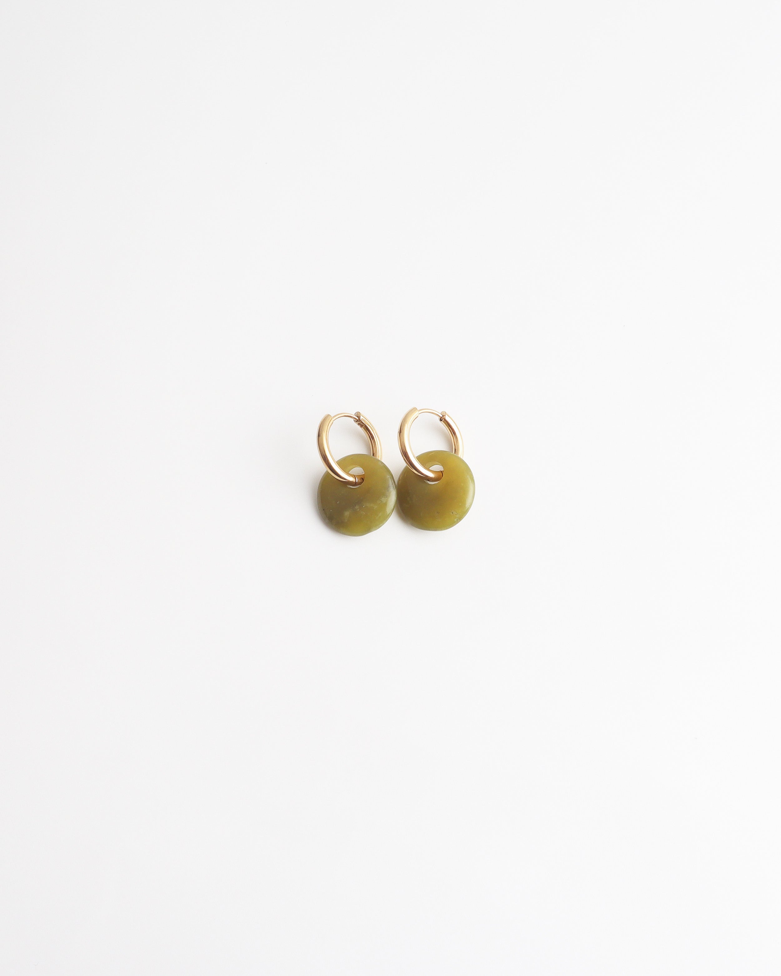 Isadora - Boucles d'oreilles - Pierre naturelle - Acier inoxydable