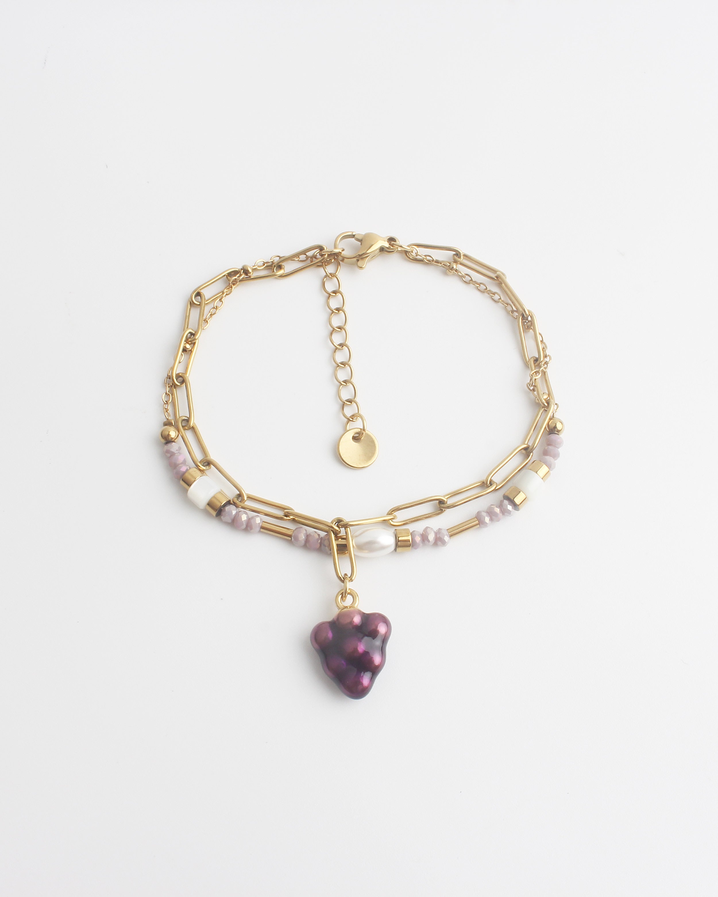 Fruity Grape - Bracelet - Acier inoxydable