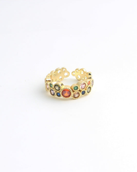 Davide - Bague - plaqué or