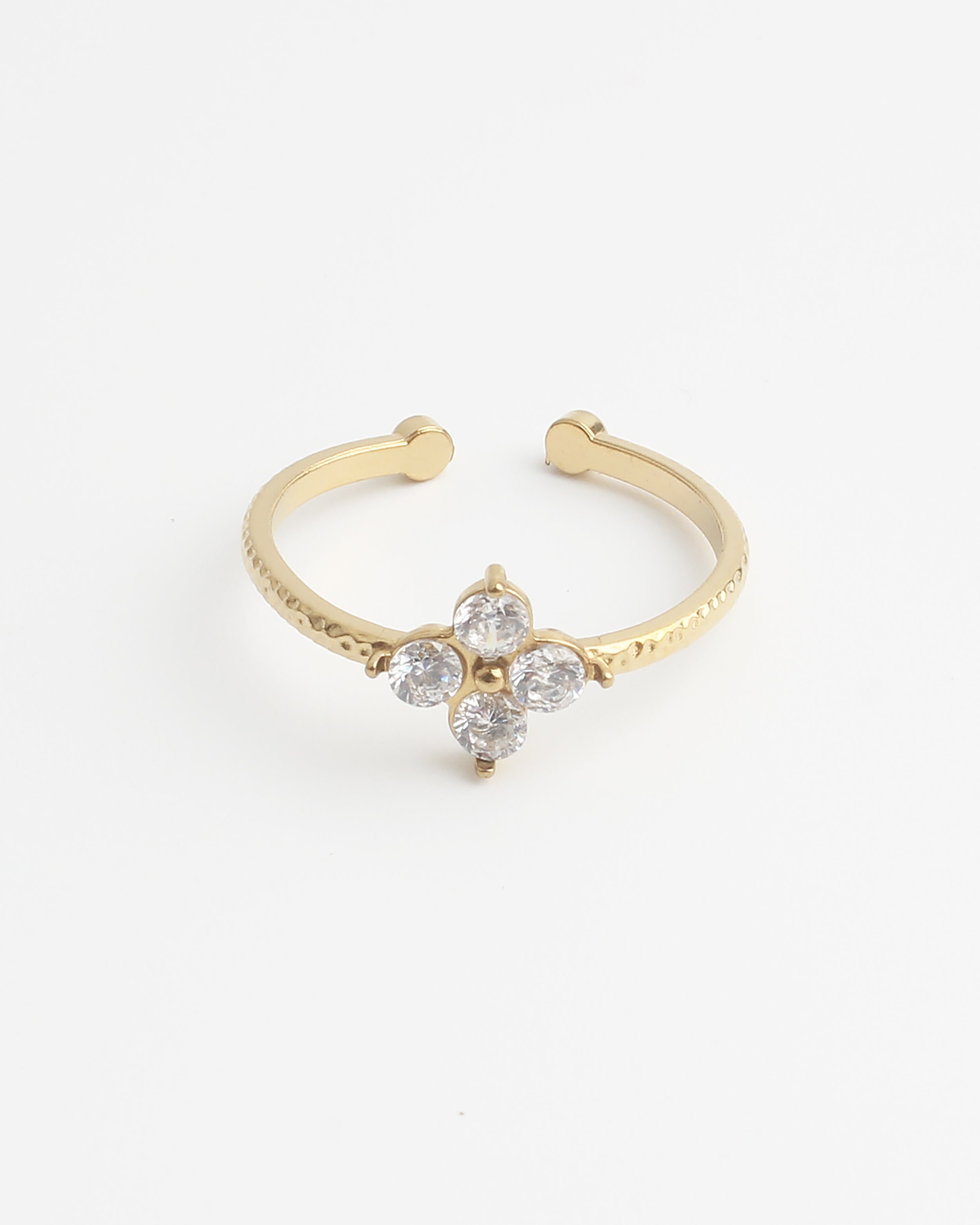 Mella - Bague - Plaqué or