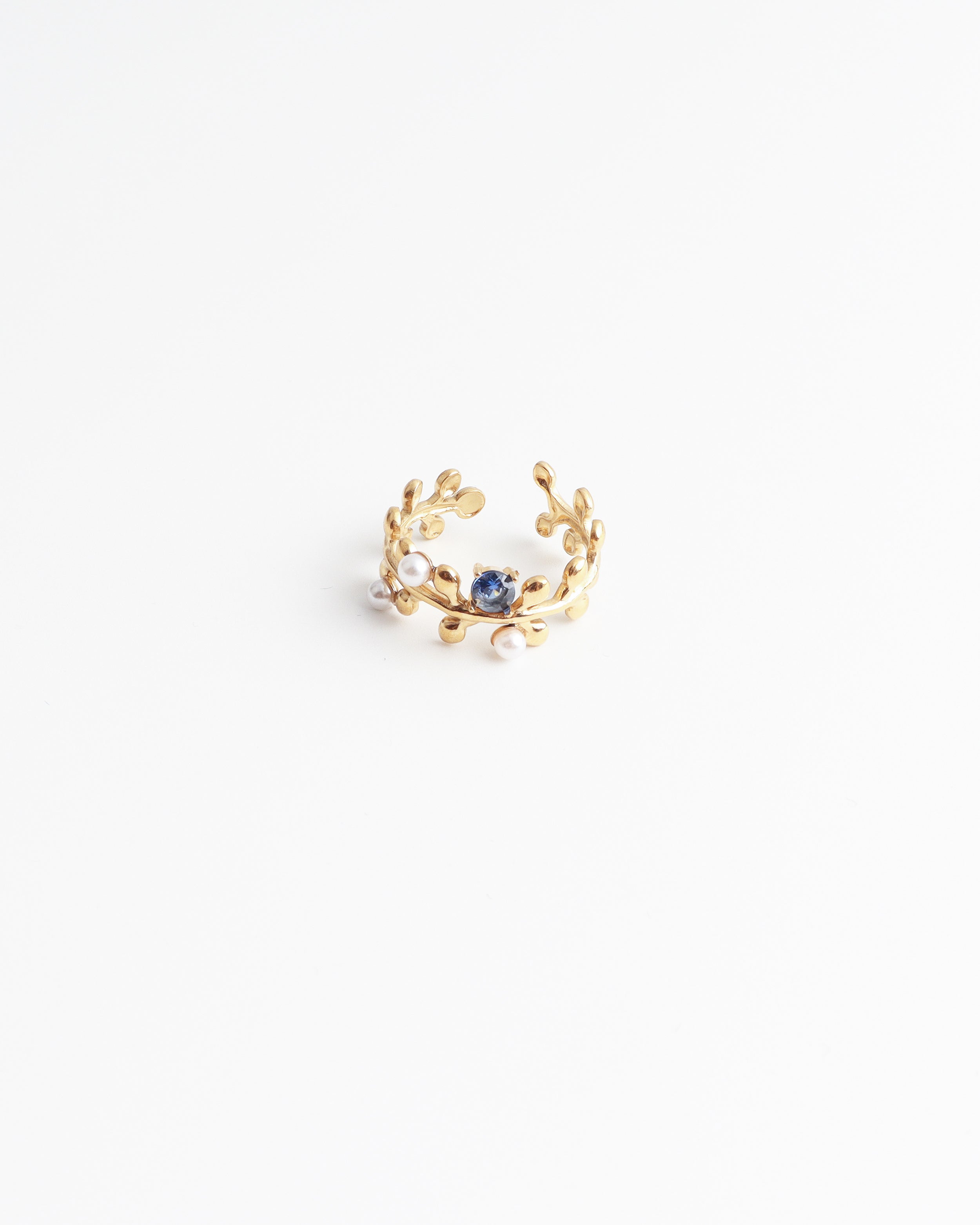 Isolde - Bague - Acier inoxydable - Ajustable