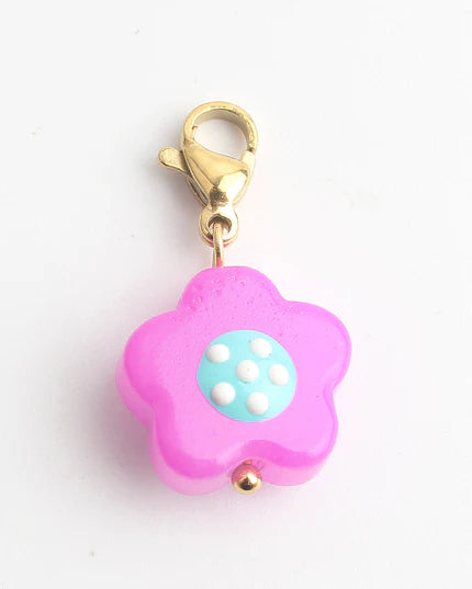 Fleur - Charm - Design Your Own - Acier inoxydable