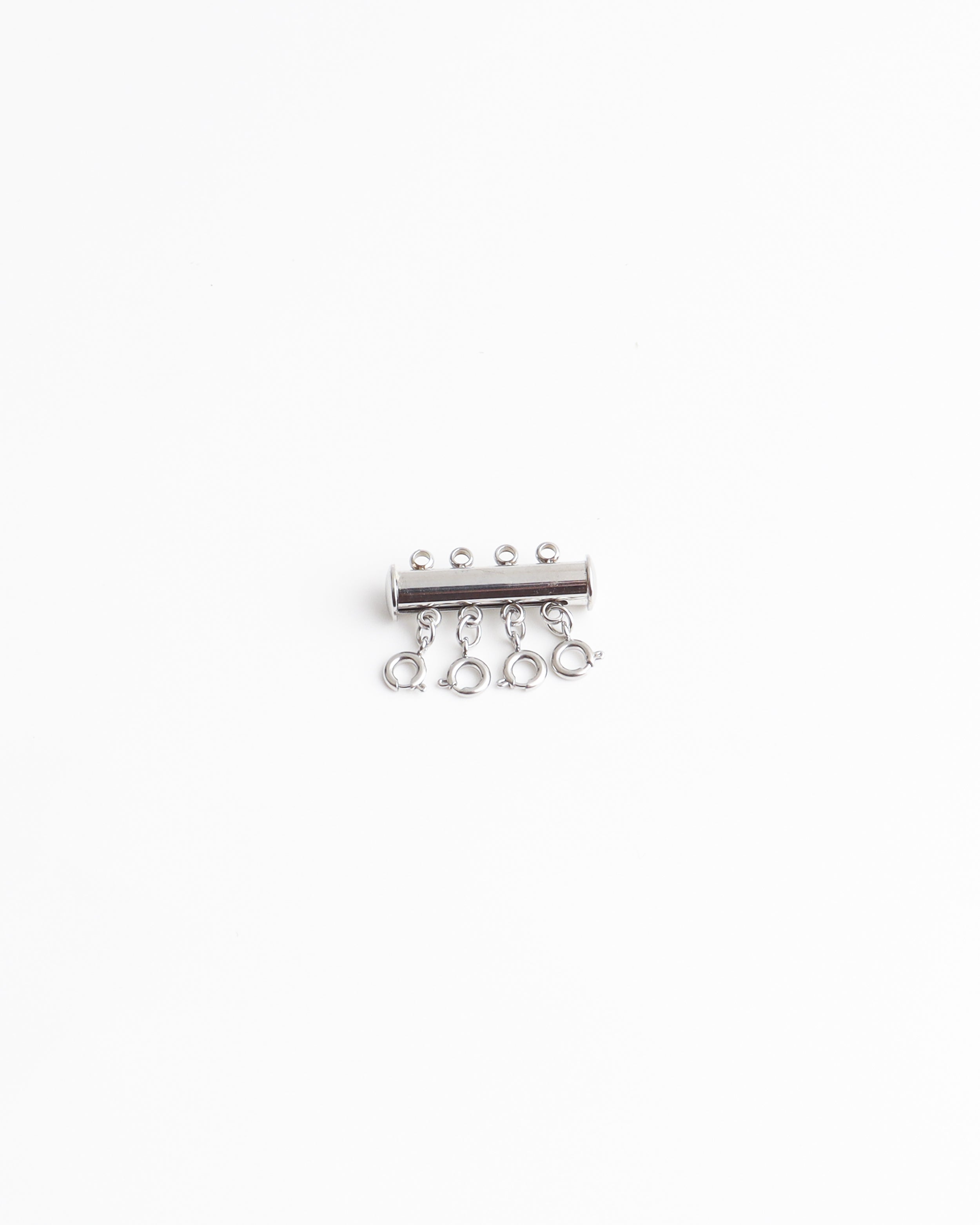 Fermoir Multi-Colliers – 4 Fermoirs – Acier inoxydable