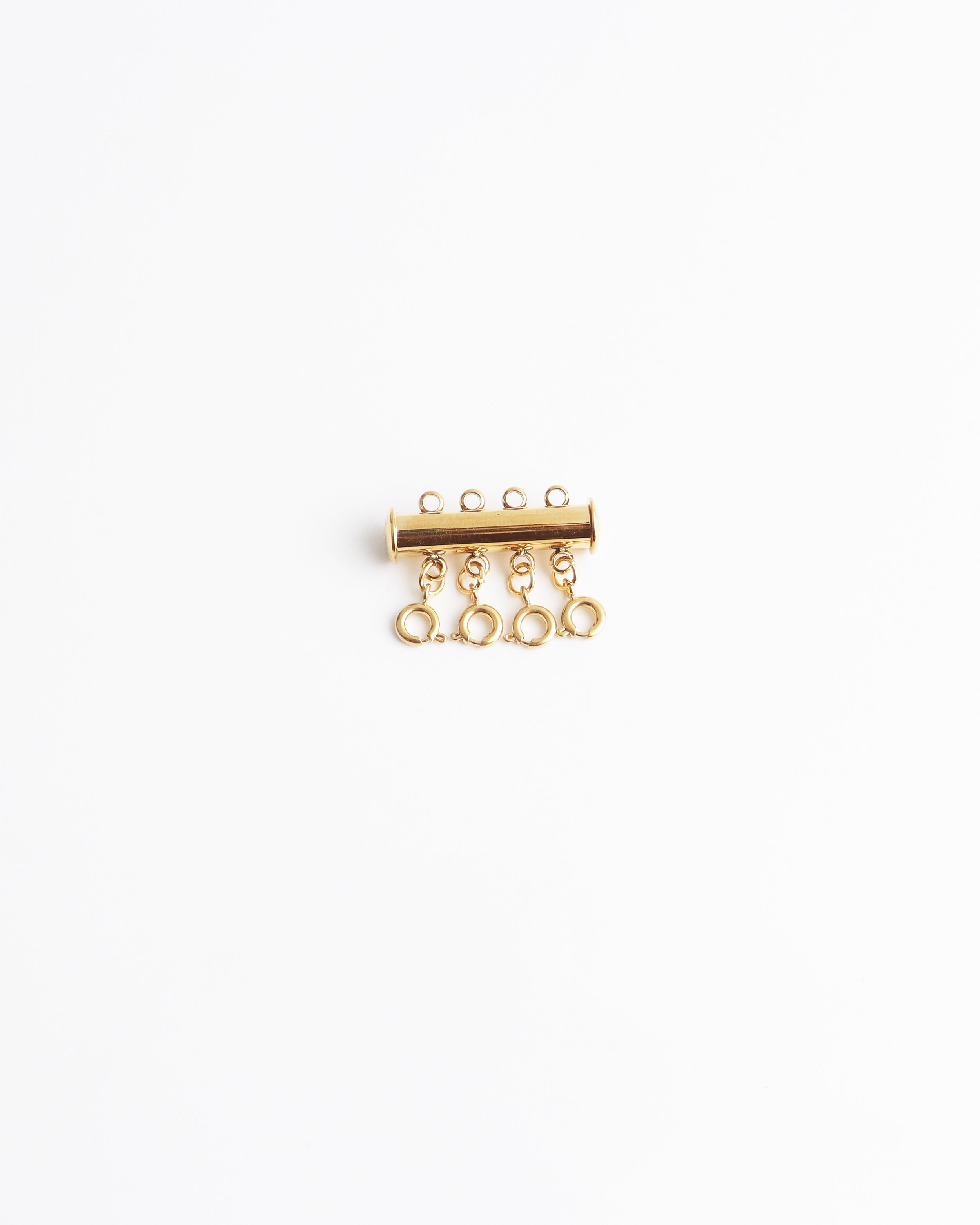 Fermoir Multi-Colliers – 4 Fermoirs – Acier inoxydable