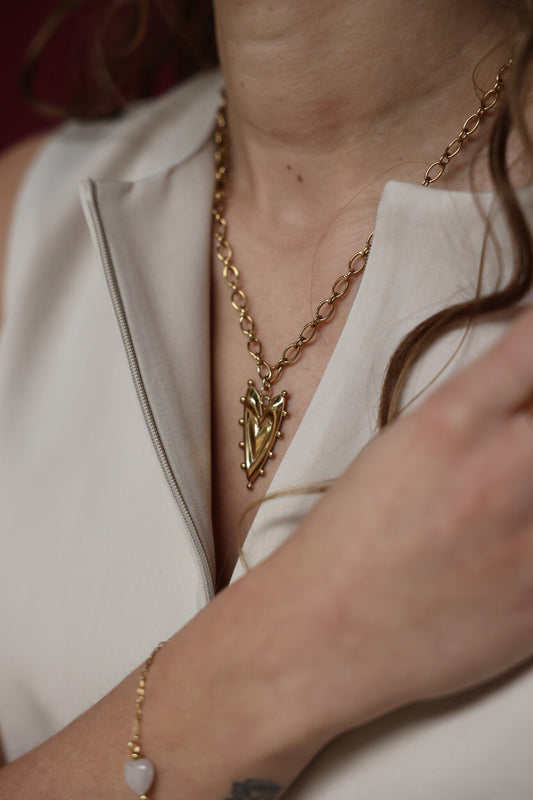 Layers of love - Collier - Acier inoxydable
