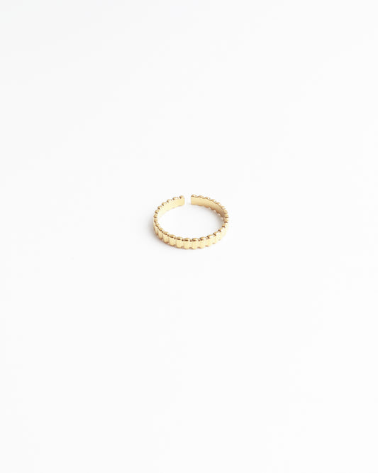 Mika - Bague - Acier inoxydable - Ajustable