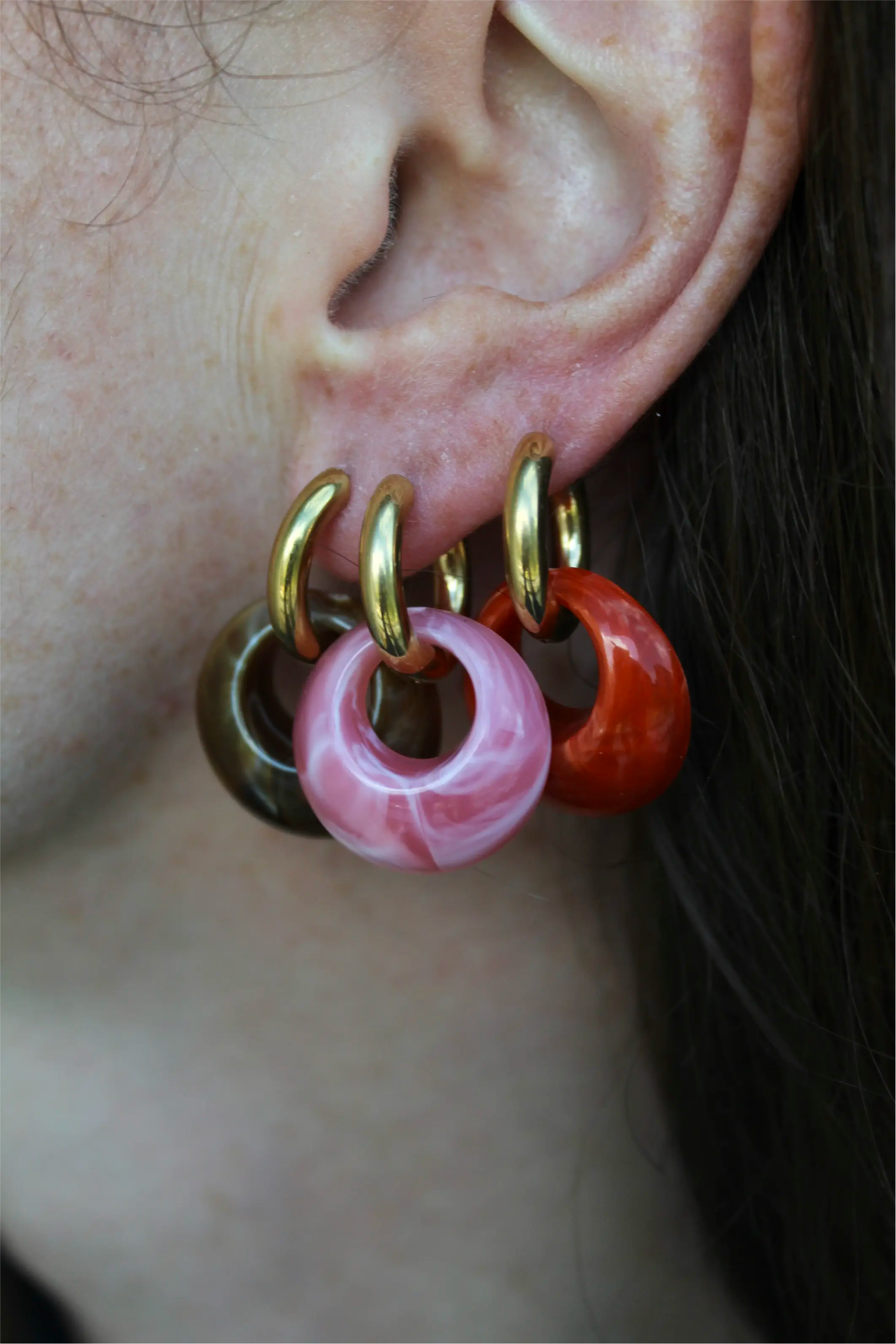 Luisa - Boucles d'oreilles - Acier inoxydable