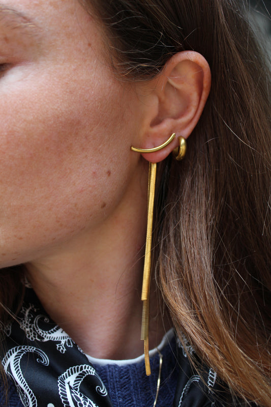 Peggy - Boucles d'oreilles - Acier inoxydable