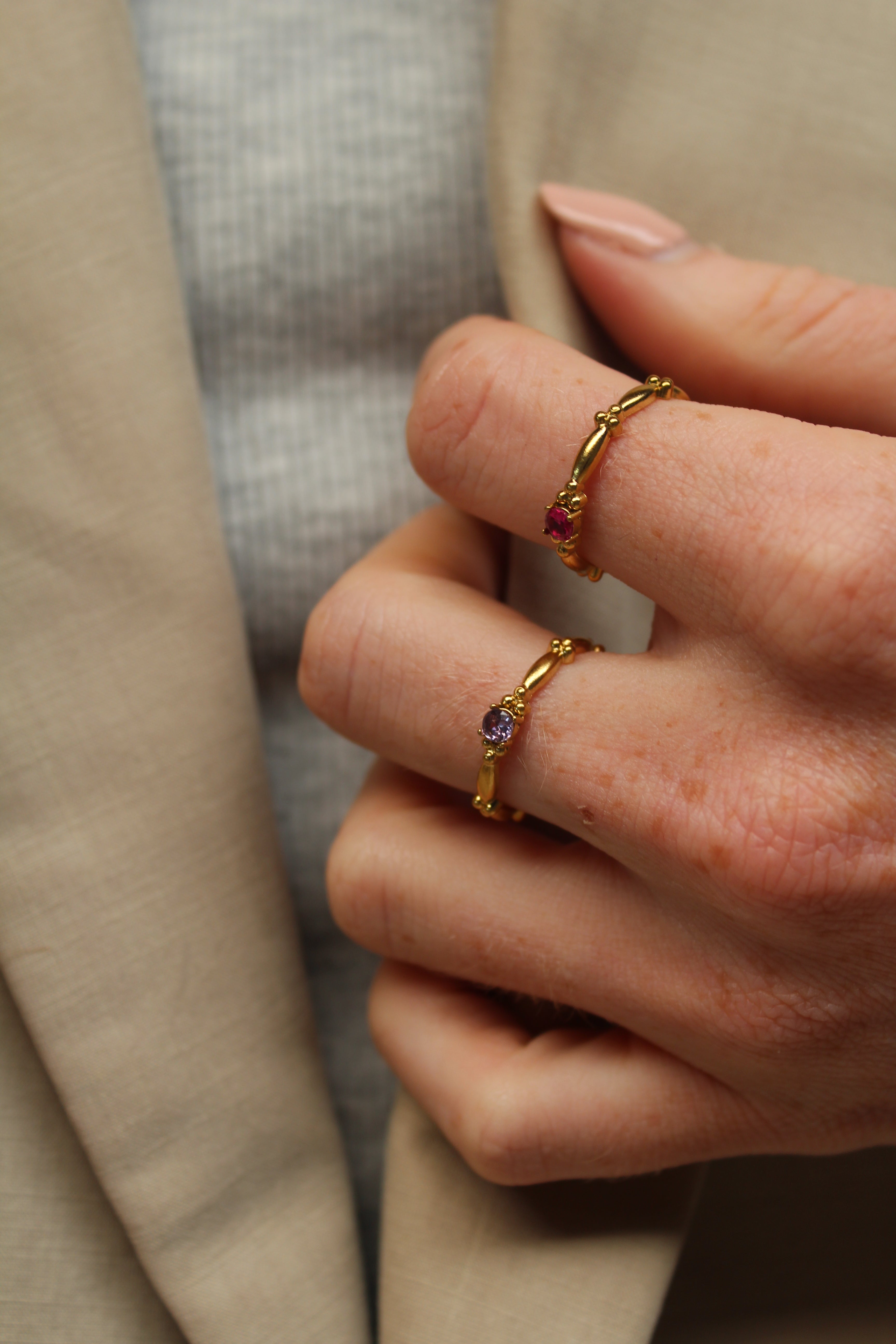 Ida - Bague - Plaqué or