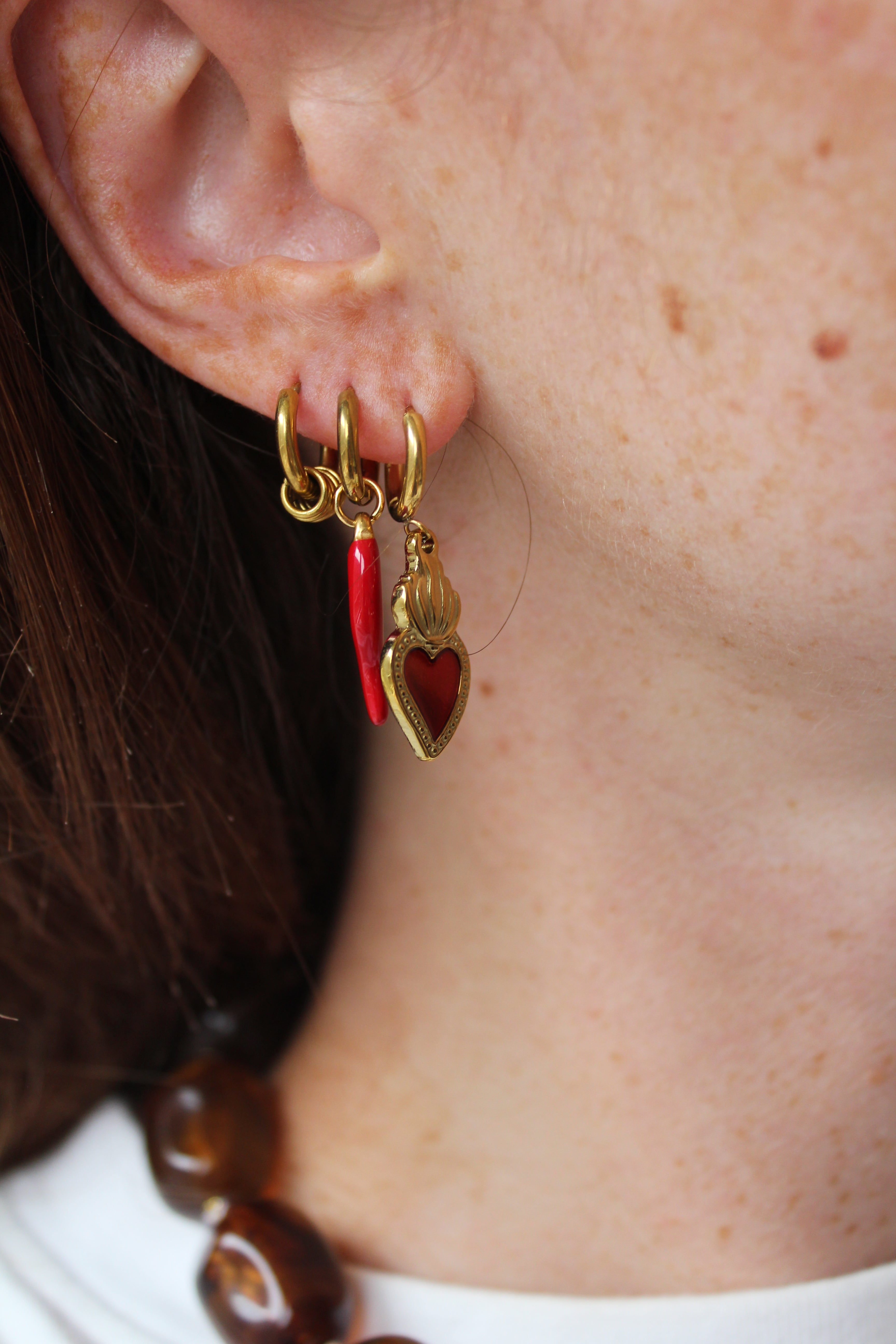 Mari - Boucles d'oreilles - Acier inoxydable