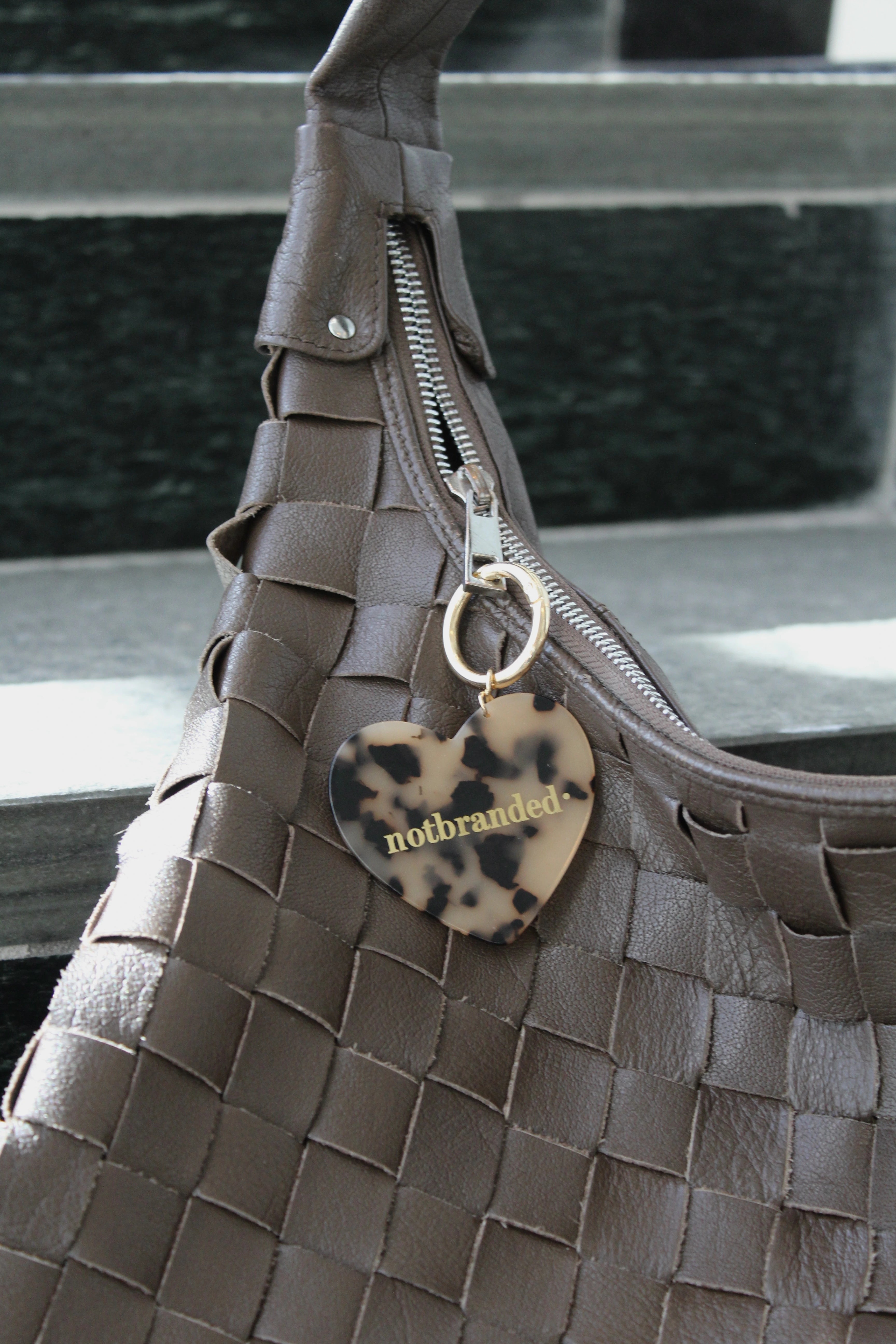 Porte-clés sac Notbranded : Cœur