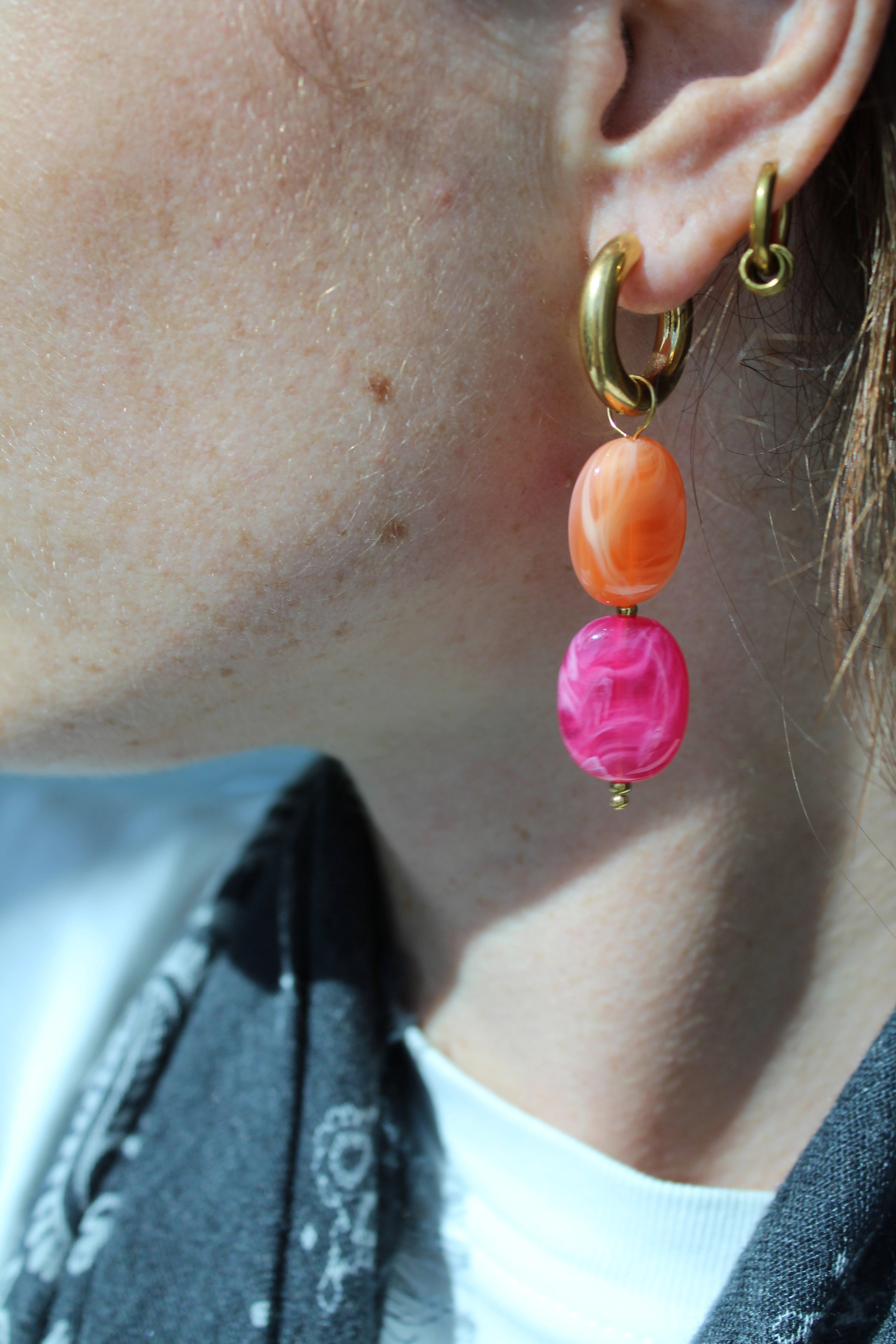 Romee - Boucles d'oreilles - Acier inoxydable