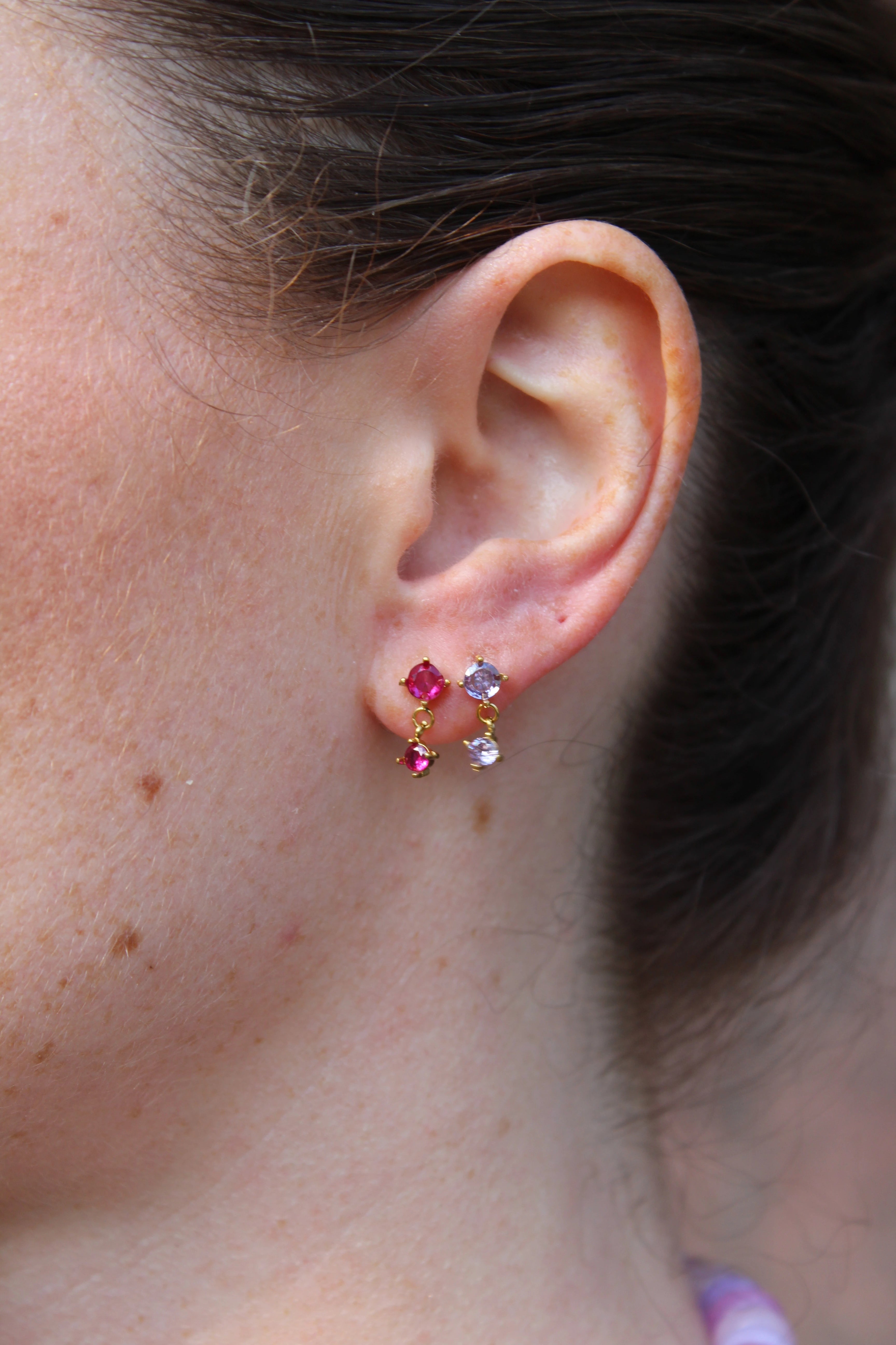 Marlena - Studs – Boucles d’oreilles – Acier inoxydable