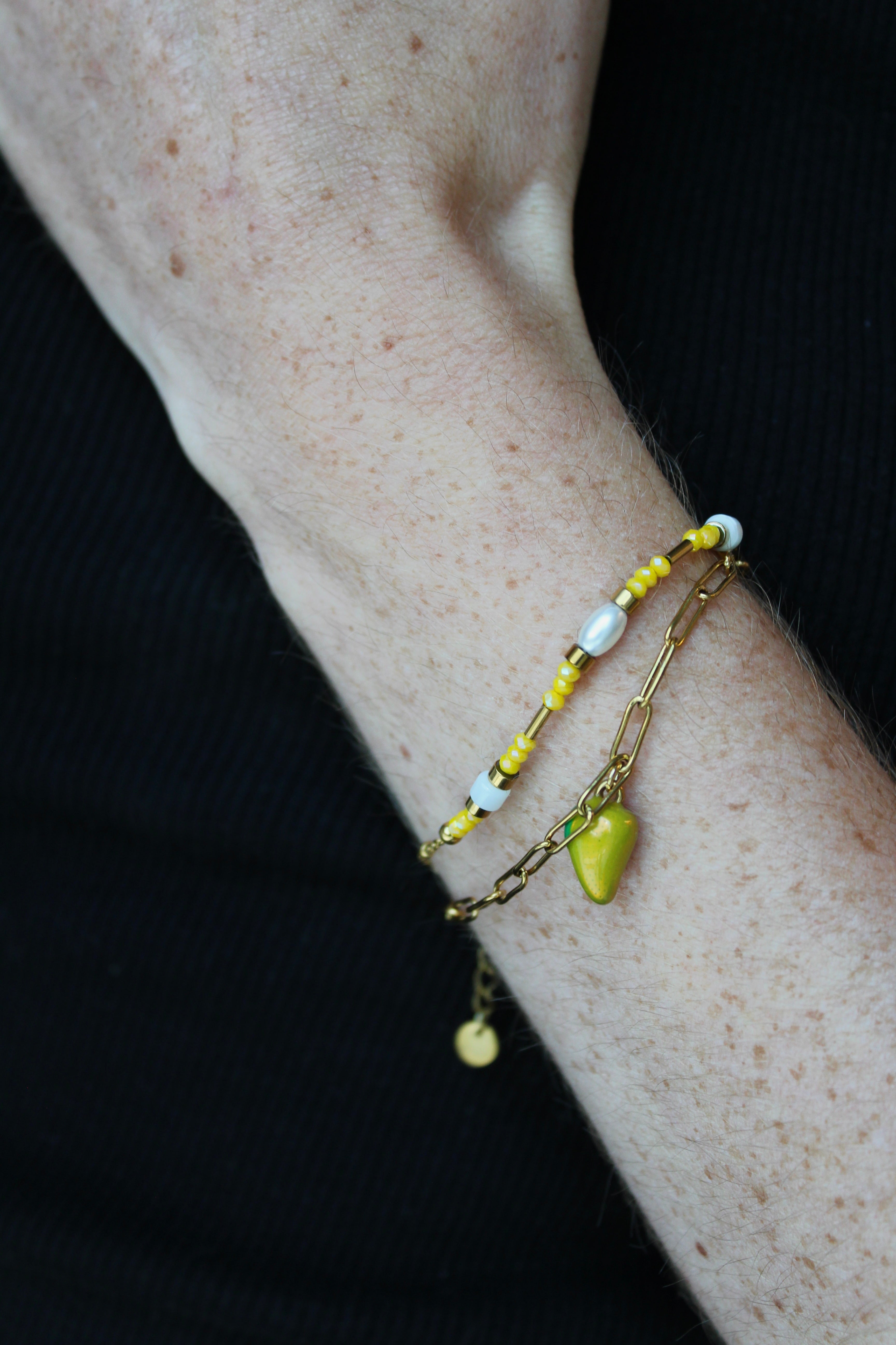 Fruity Lemon - Bracelet - Acier inoxydable
