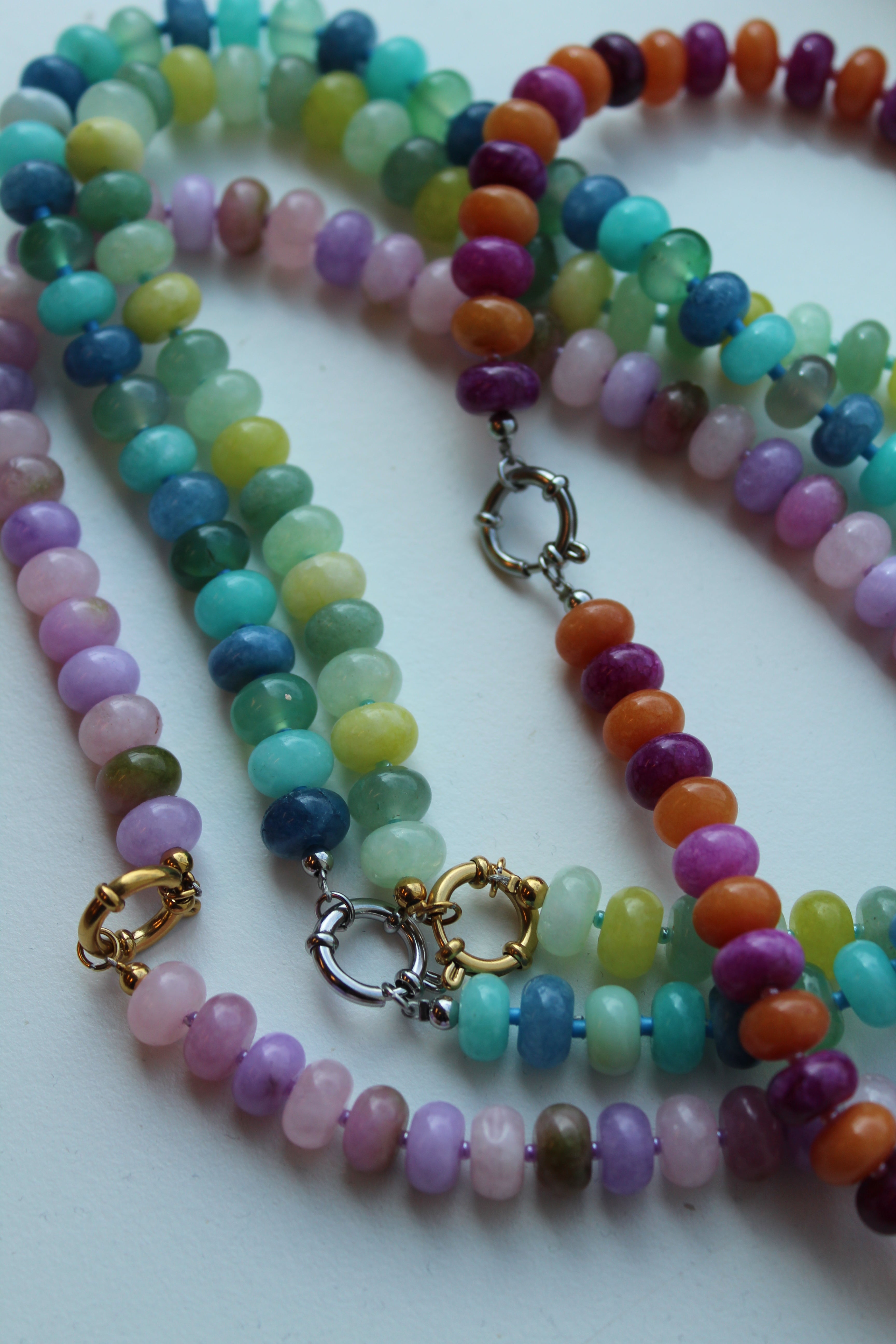 Clarisa - Collier - Pierre naturelle - Acier inoxydable