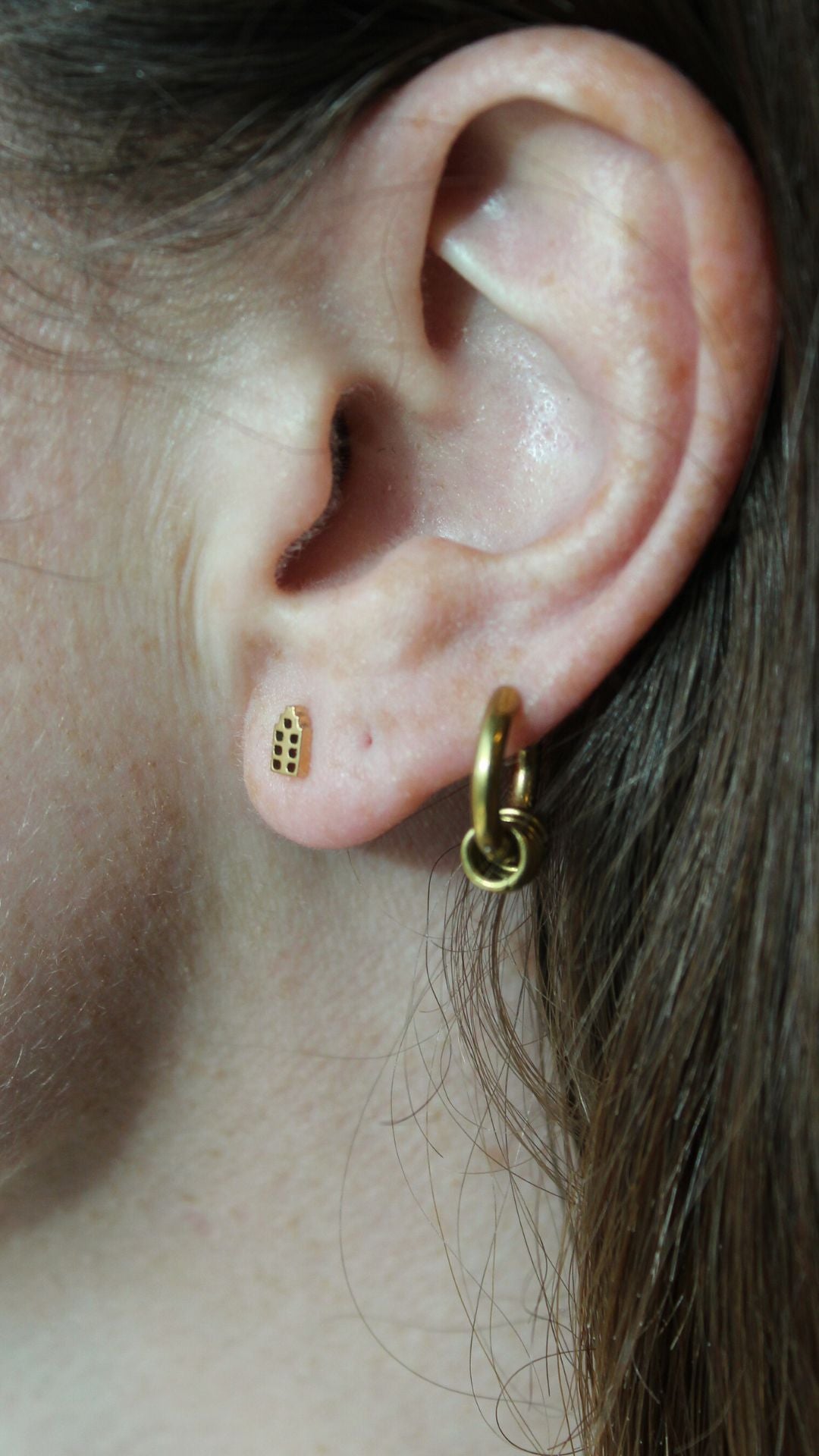 Amsterdam - Studs - Boucles d'oreilles - Acier inoxydable