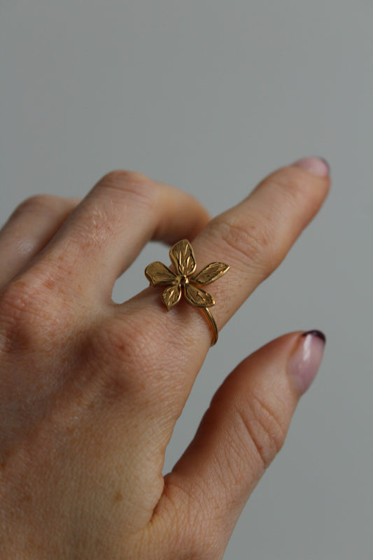 Florally - Bague - Acier inoxydable