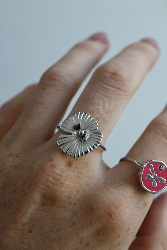 Lenka - Bague - Acier inoxydable - Ajustable