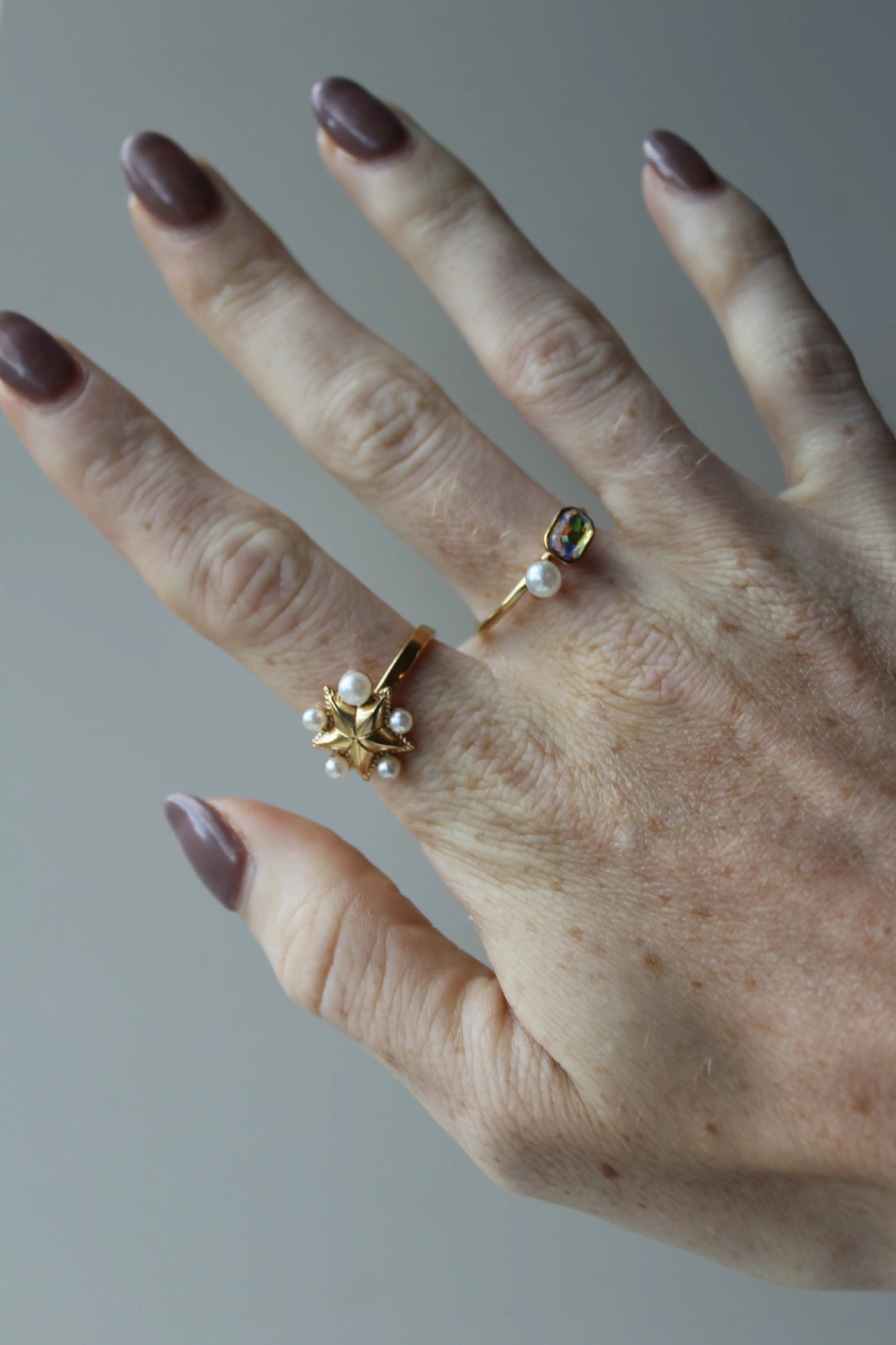 Judith - Anneau - Acier inoxydable - Ajustable