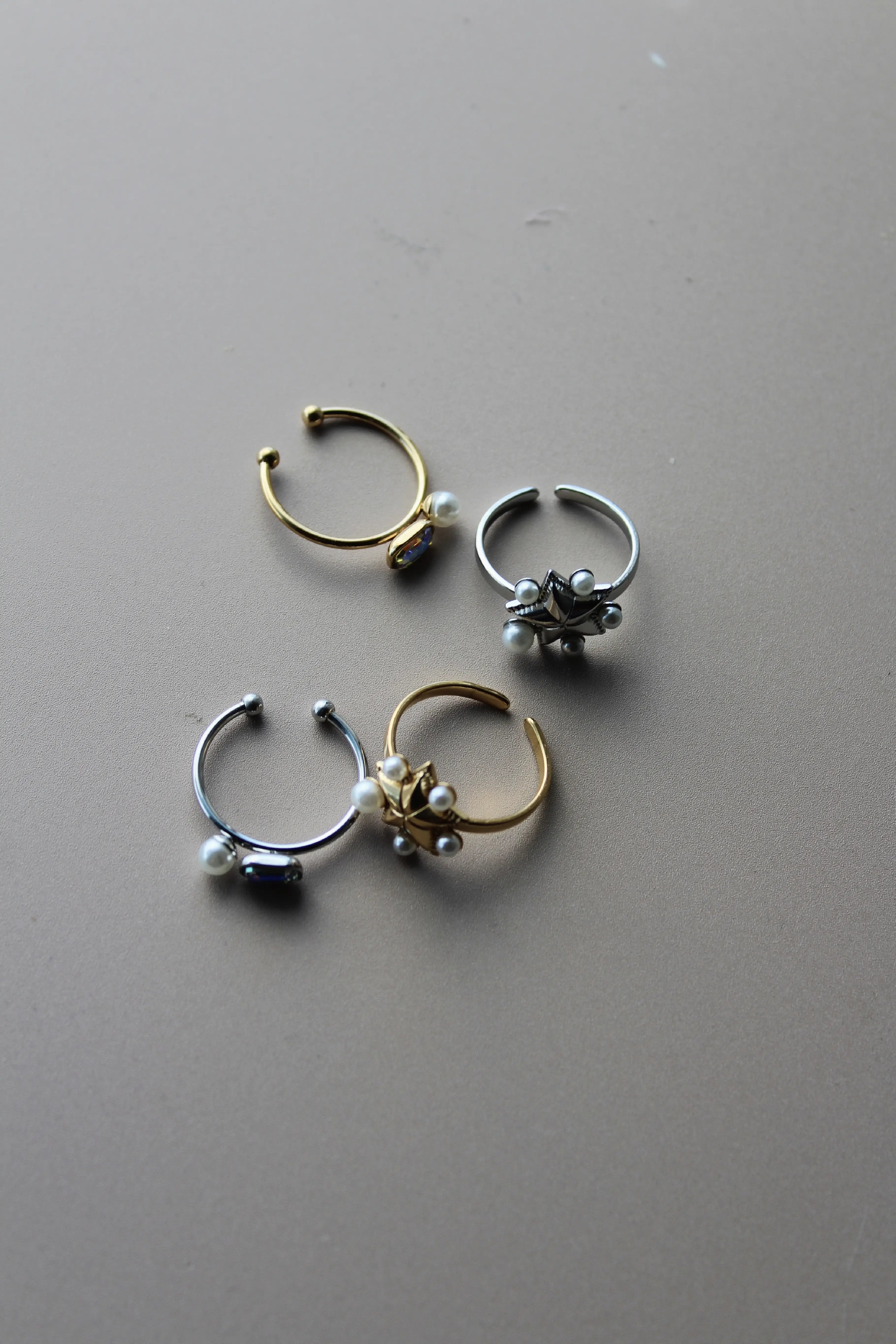 Judith - Anneau - Acier inoxydable - Ajustable