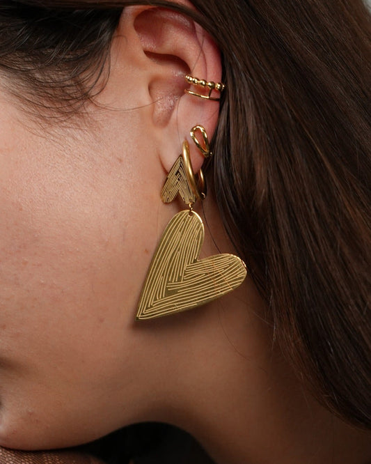 Lovin - Earrings - Stainless Steel