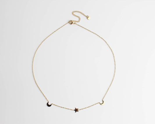Galaxy - Collier - Acier inoxydable