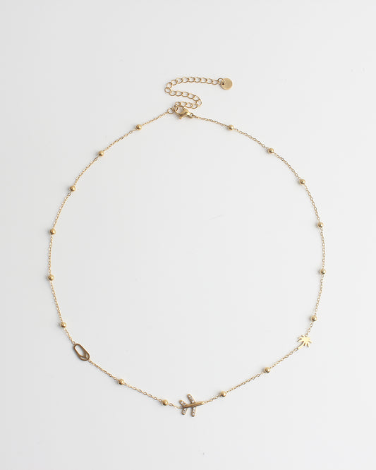 Vacation Vibe - Collier - Acier inoxydable