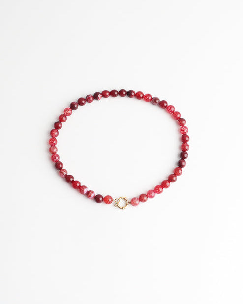 Samira - Collier - Pierre naturelle - Acier inoxydable