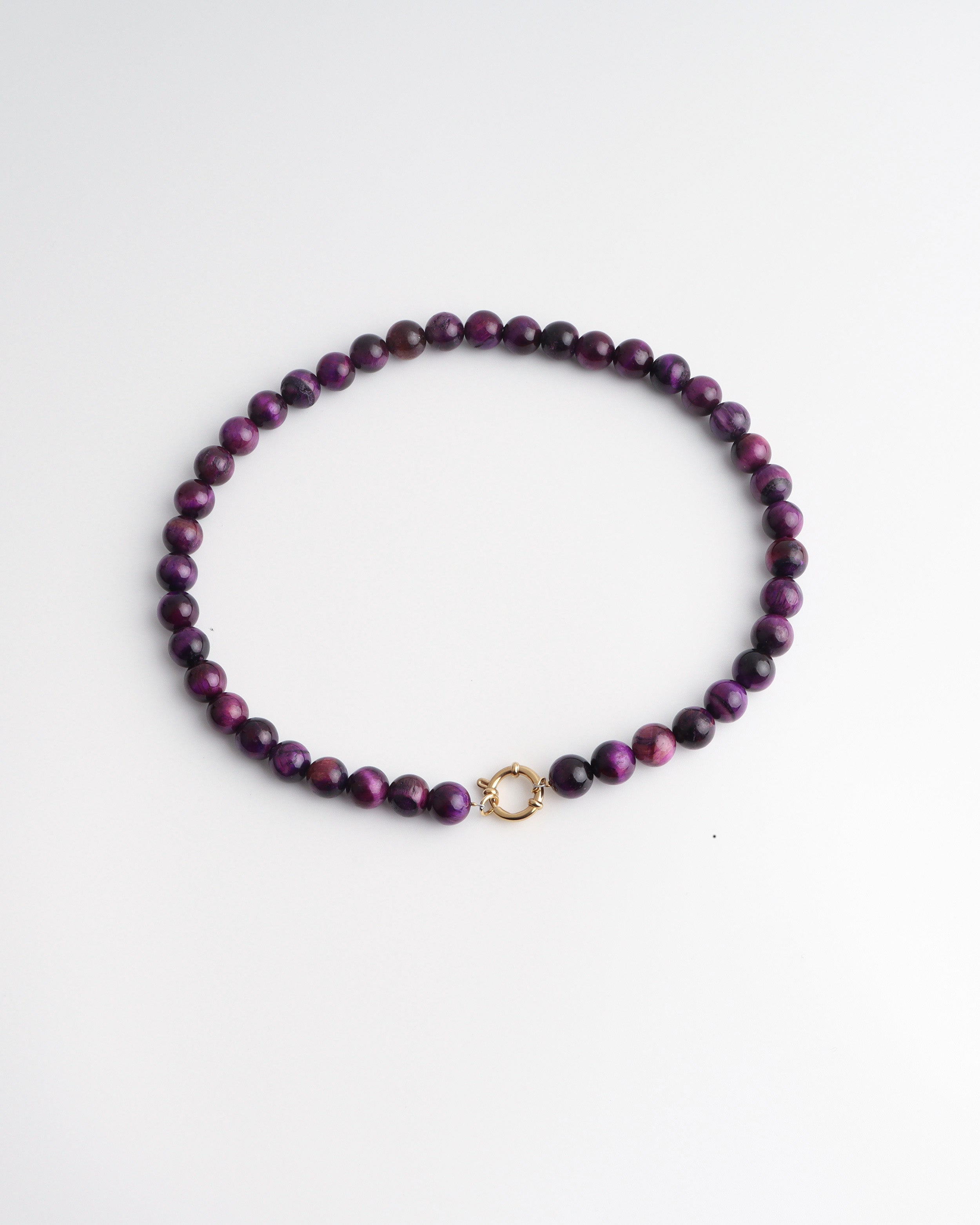 Samira - Collier - Pierre naturelle - Acier inoxydable