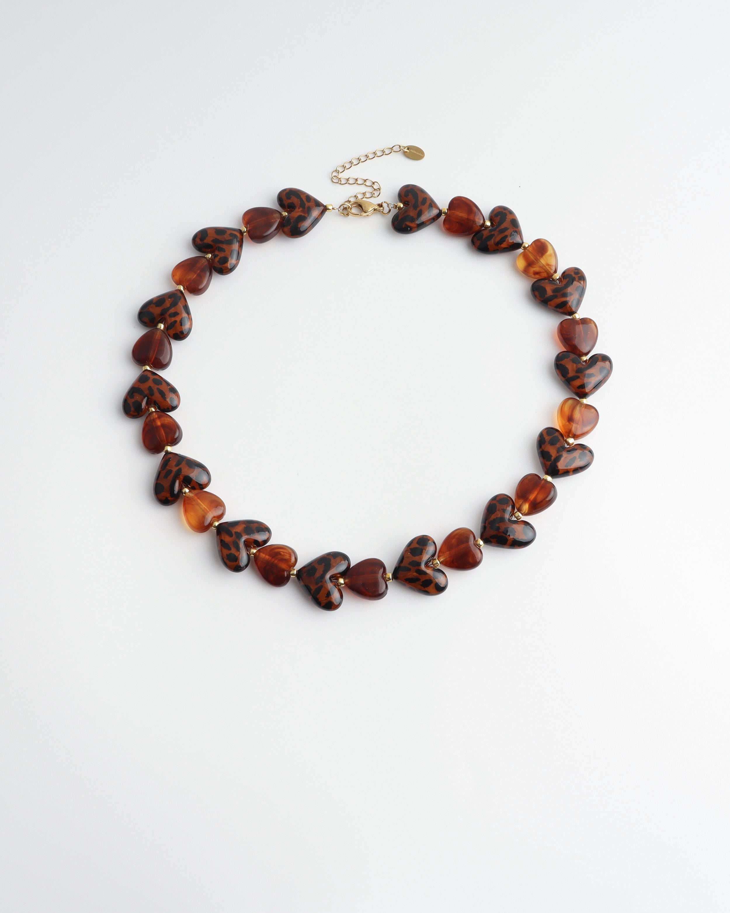 Panther heart - Necklace - Stainless Steel