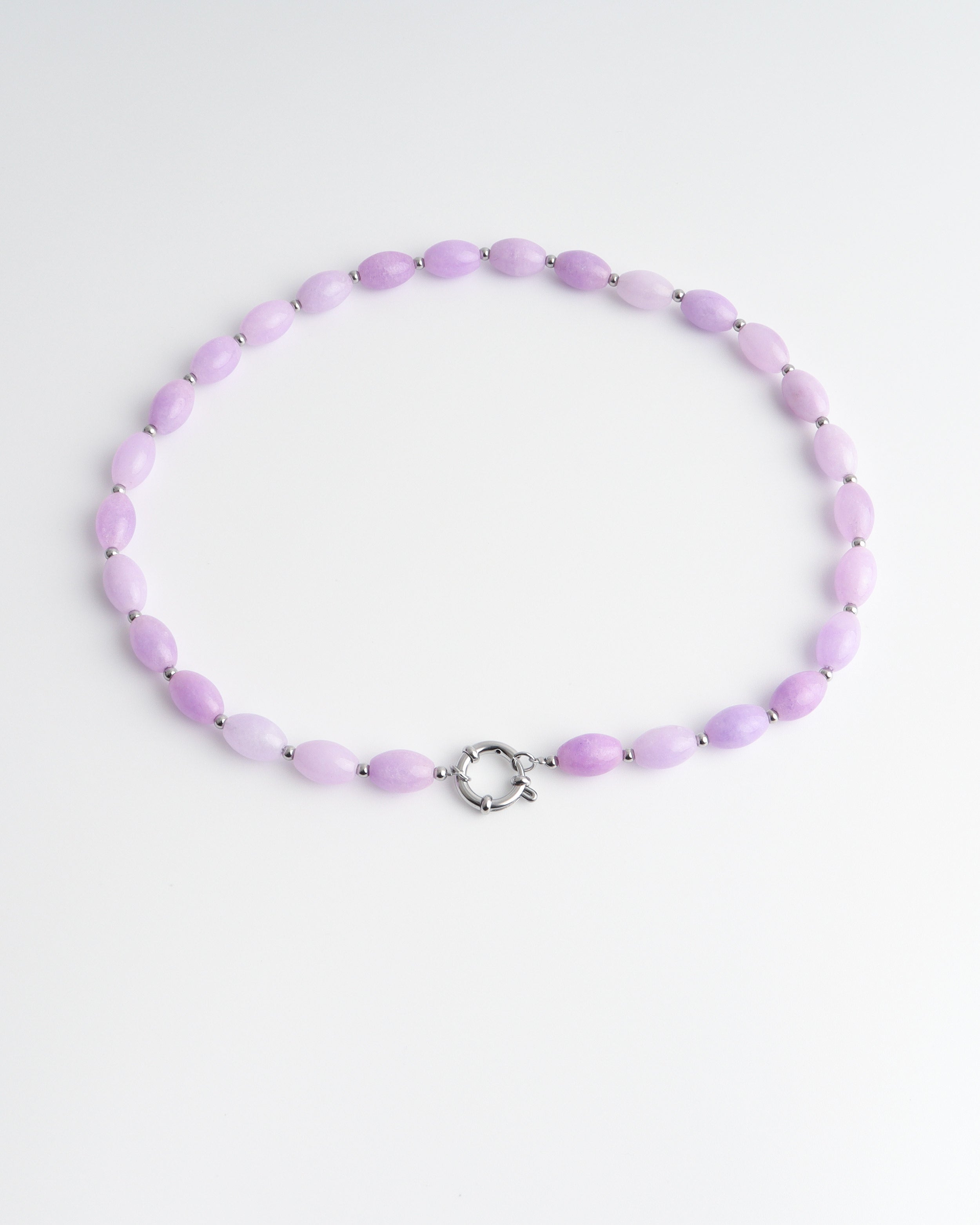 Jossy - Collier - Pierre naturelle - Acier inoxydable