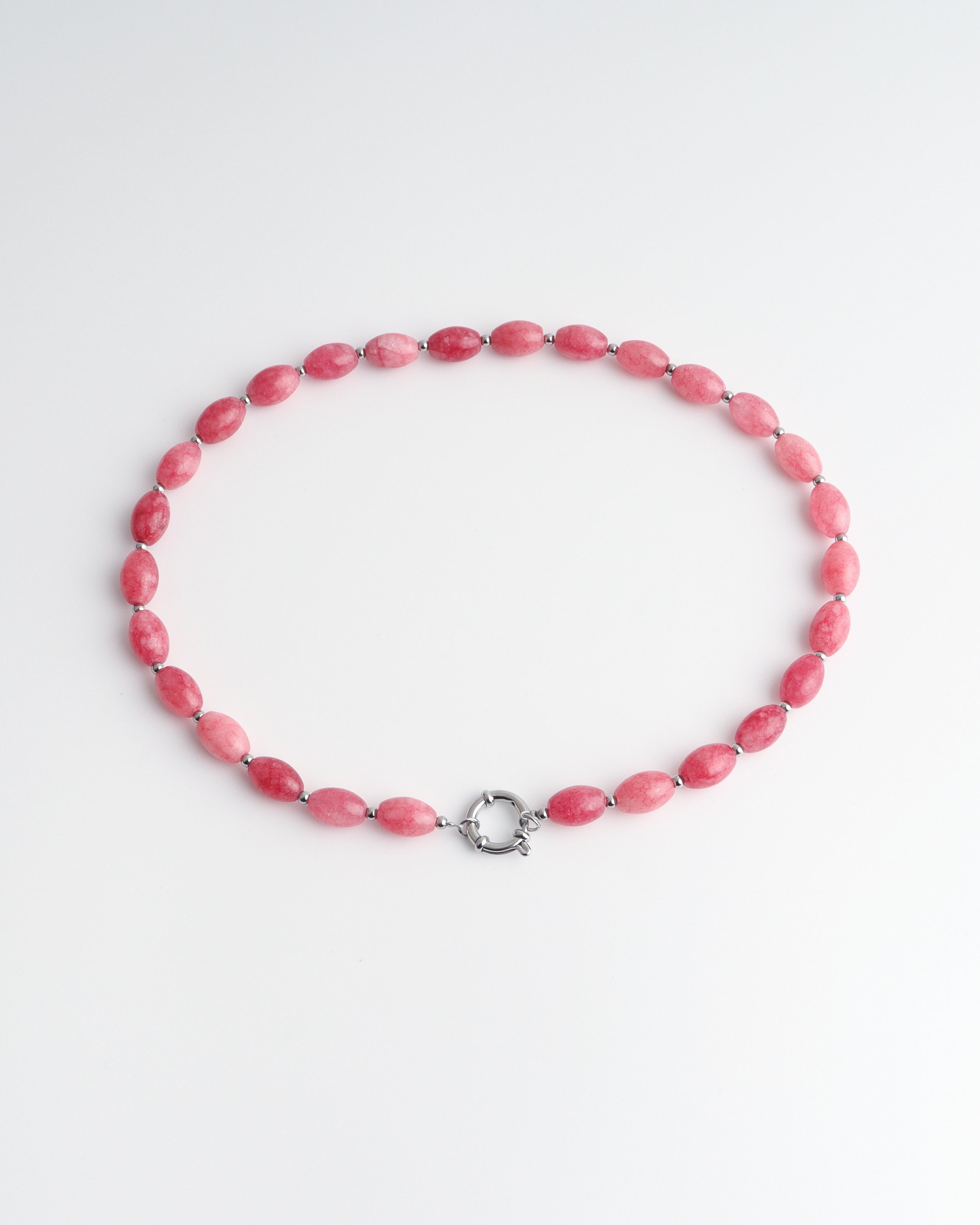 Jossy - Collier - Pierre naturelle - Acier inoxydable