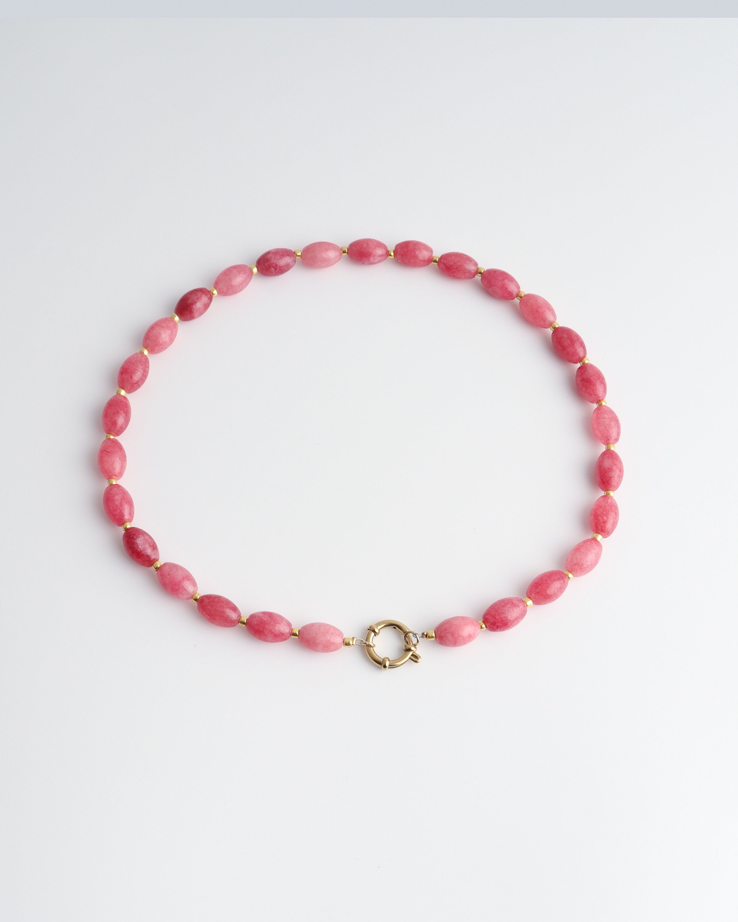 Jossy - Collier - Pierre naturelle - Acier inoxydable