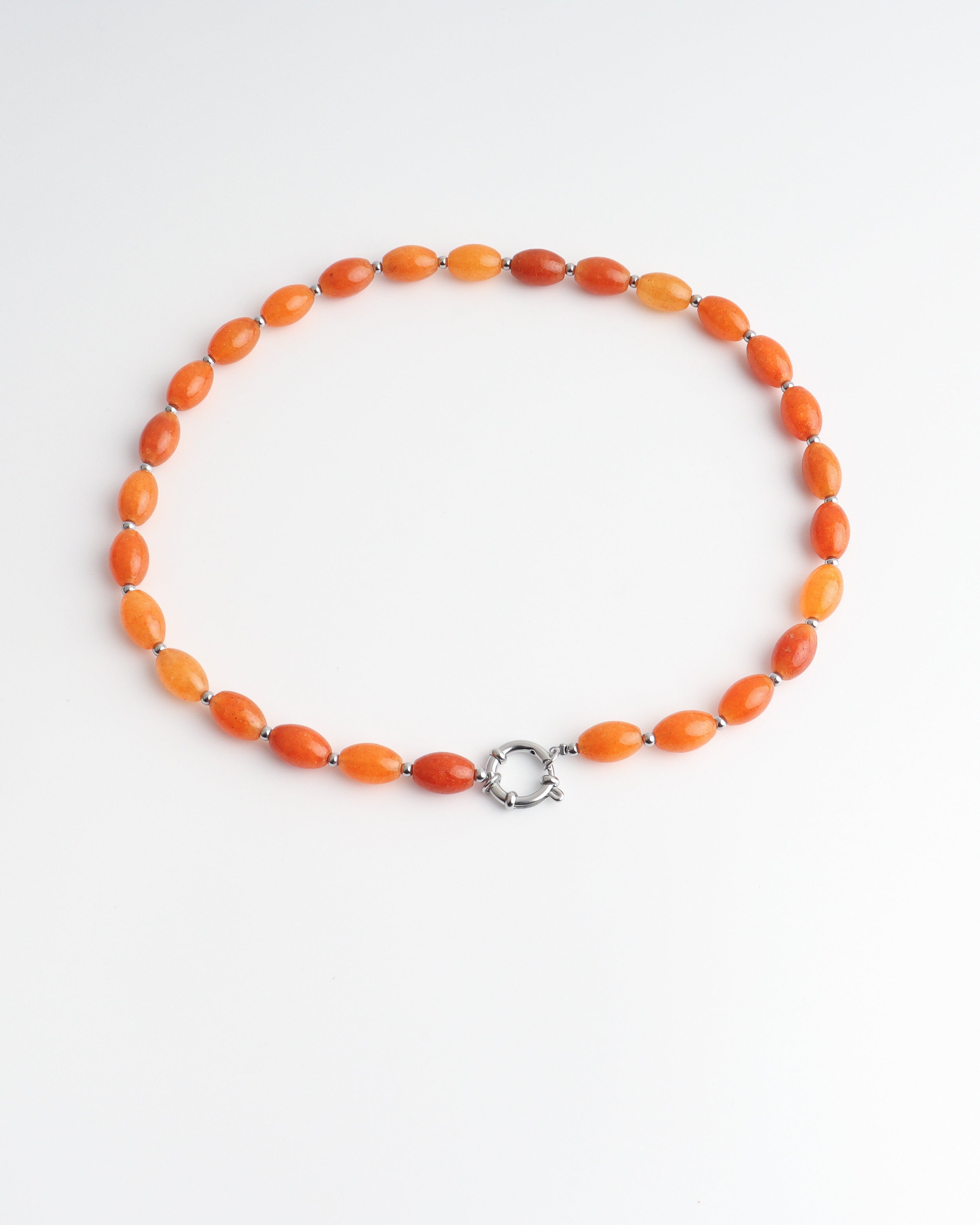 Jossy - Collier - Pierre naturelle - Acier inoxydable