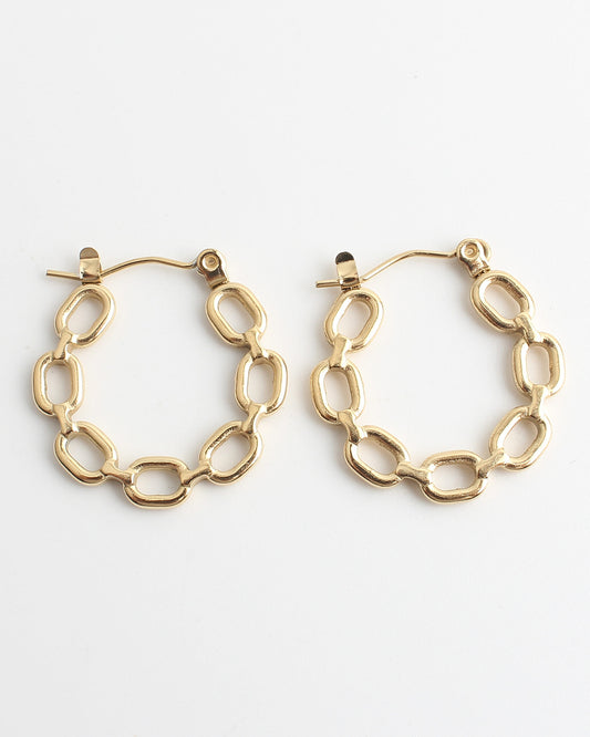 Chainah - Boucles d'oreilles - Acier inoxydable