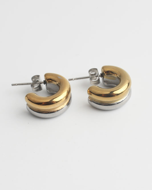 Yomi - Clous - Boucles d'oreilles - Acier inoxydable