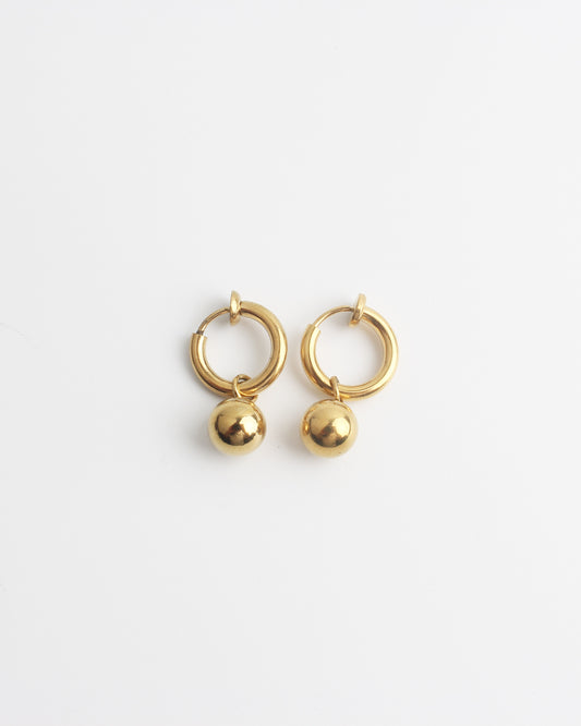 Desiré - Boucles d'oreilles - Clip On - Acier inoxydable