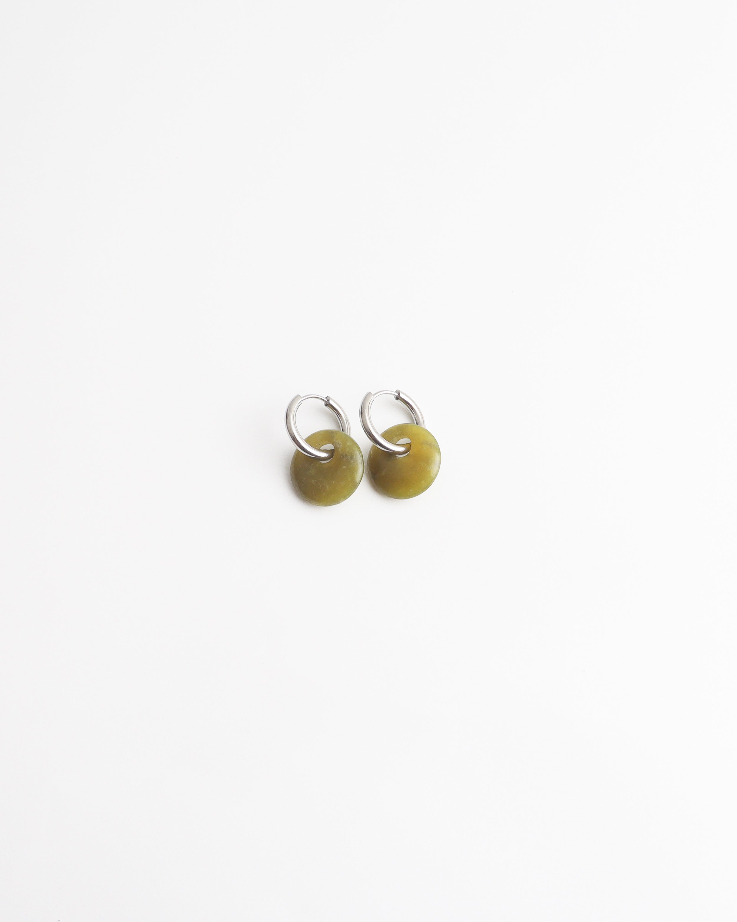 Isadora - Boucles d'oreilles - Pierre naturelle - Acier inoxydable