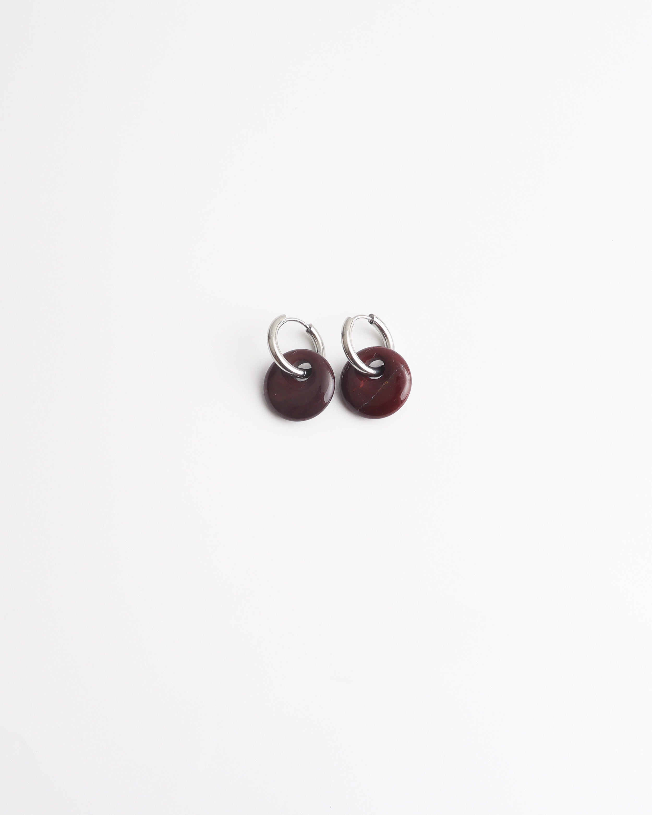 Isadora - Boucles d'oreilles - Pierre naturelle - Acier inoxydable