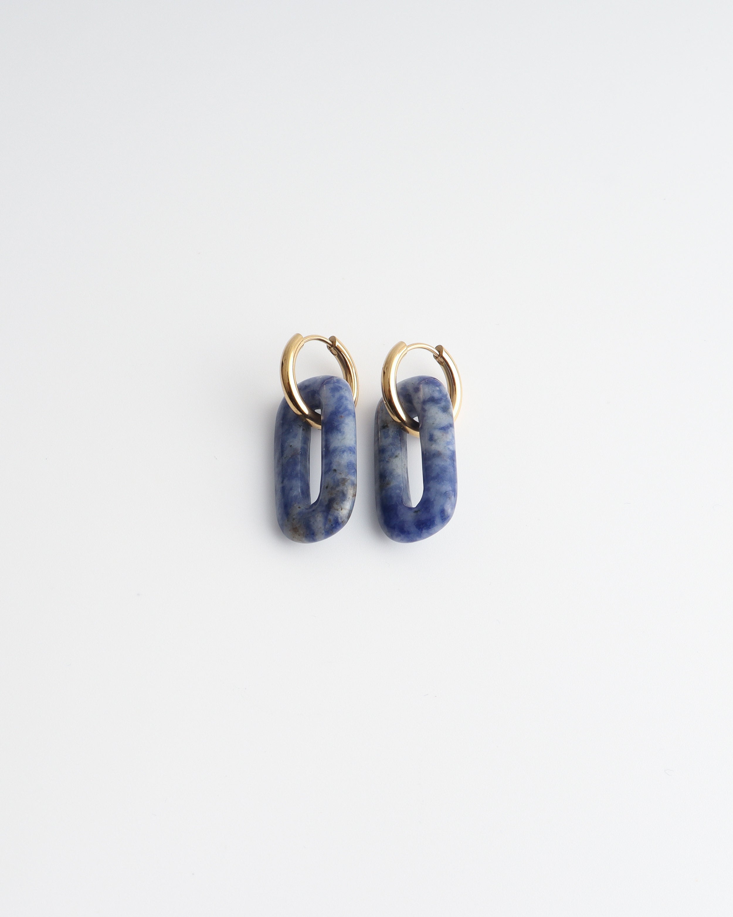 Sierra - Earrings - Natural stone - Stainless Steel