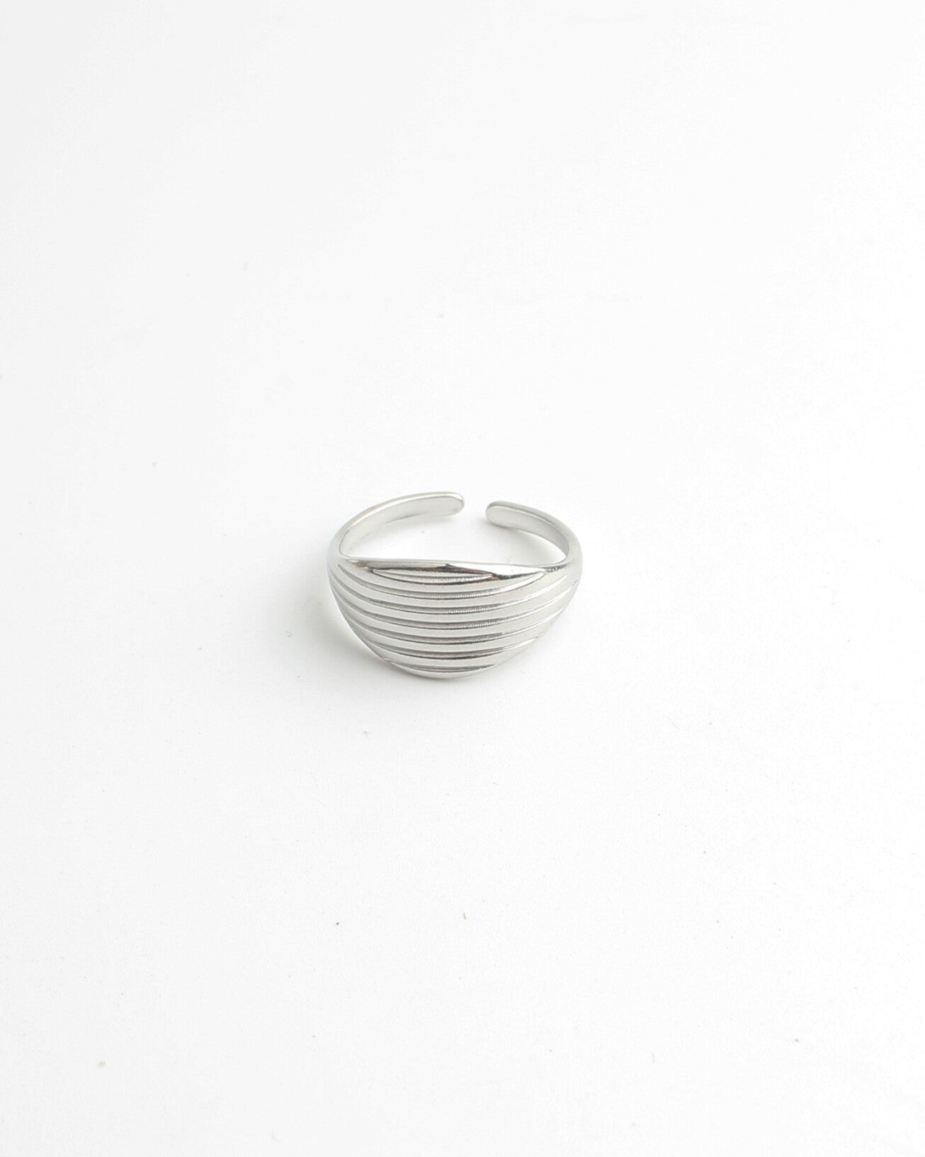 Muella - Bague - Acier inoxydable - Ajustable