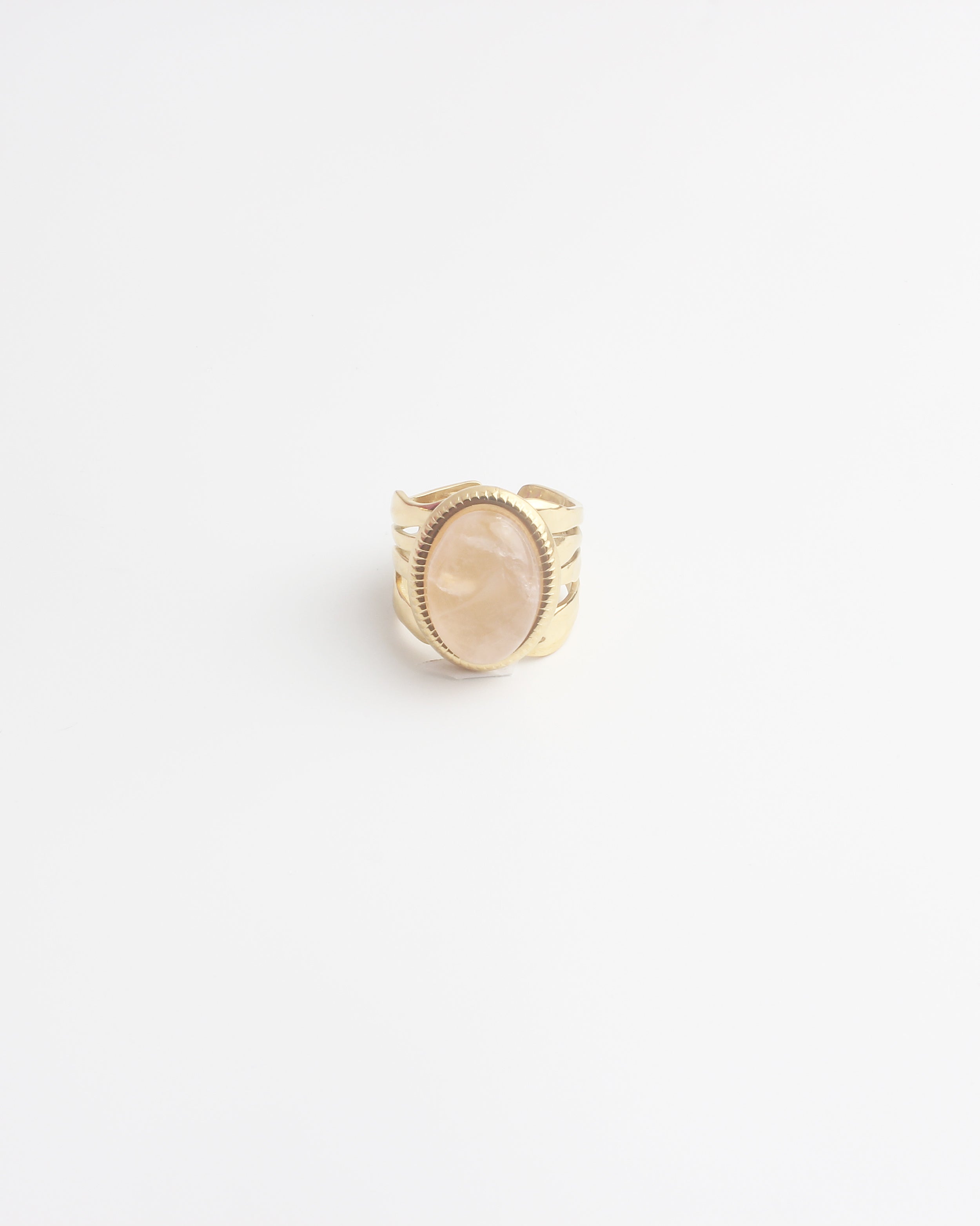 Doloris - Bague - Acier inoxydable - Ajustable
