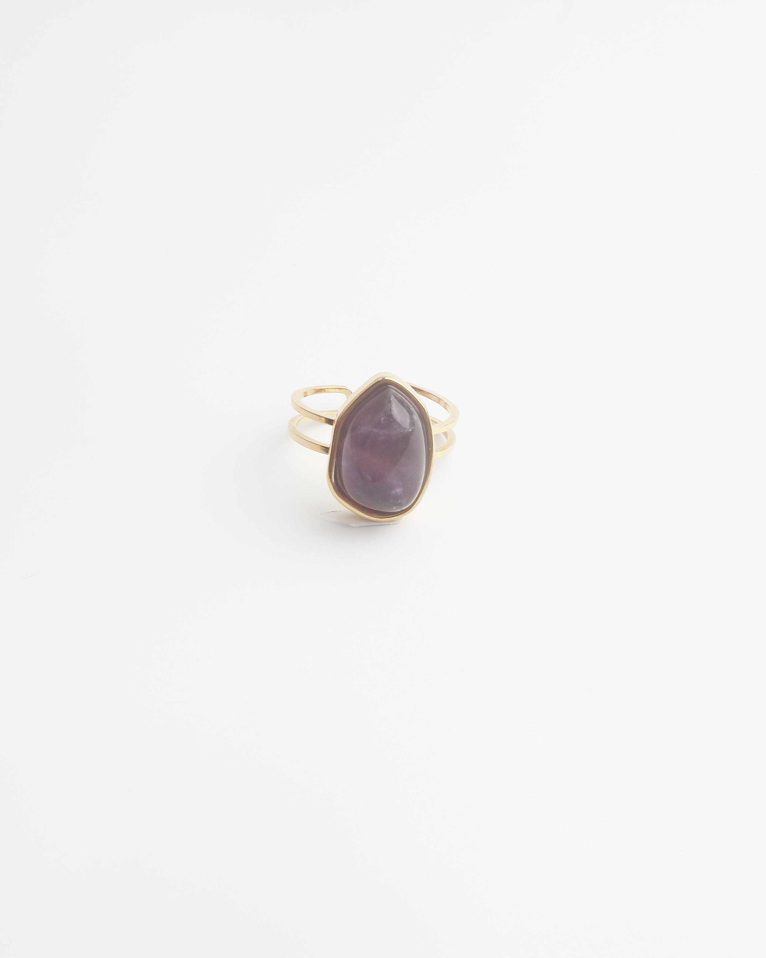 Doloris - Bague - Acier inoxydable - Ajustable