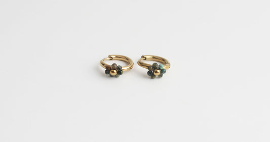 Botanique - Boucles d'oreilles - Acier inoxydable