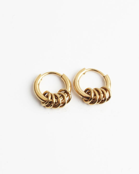 Bali - Boucles d'oreilles - Acier inoxydable