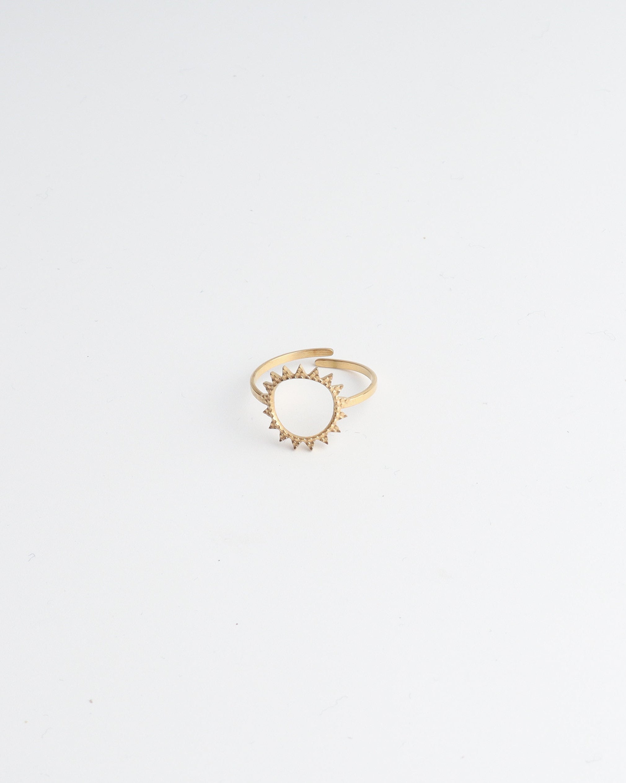 Sweet Sun - Bague - Acier inoxydable - Ajustable